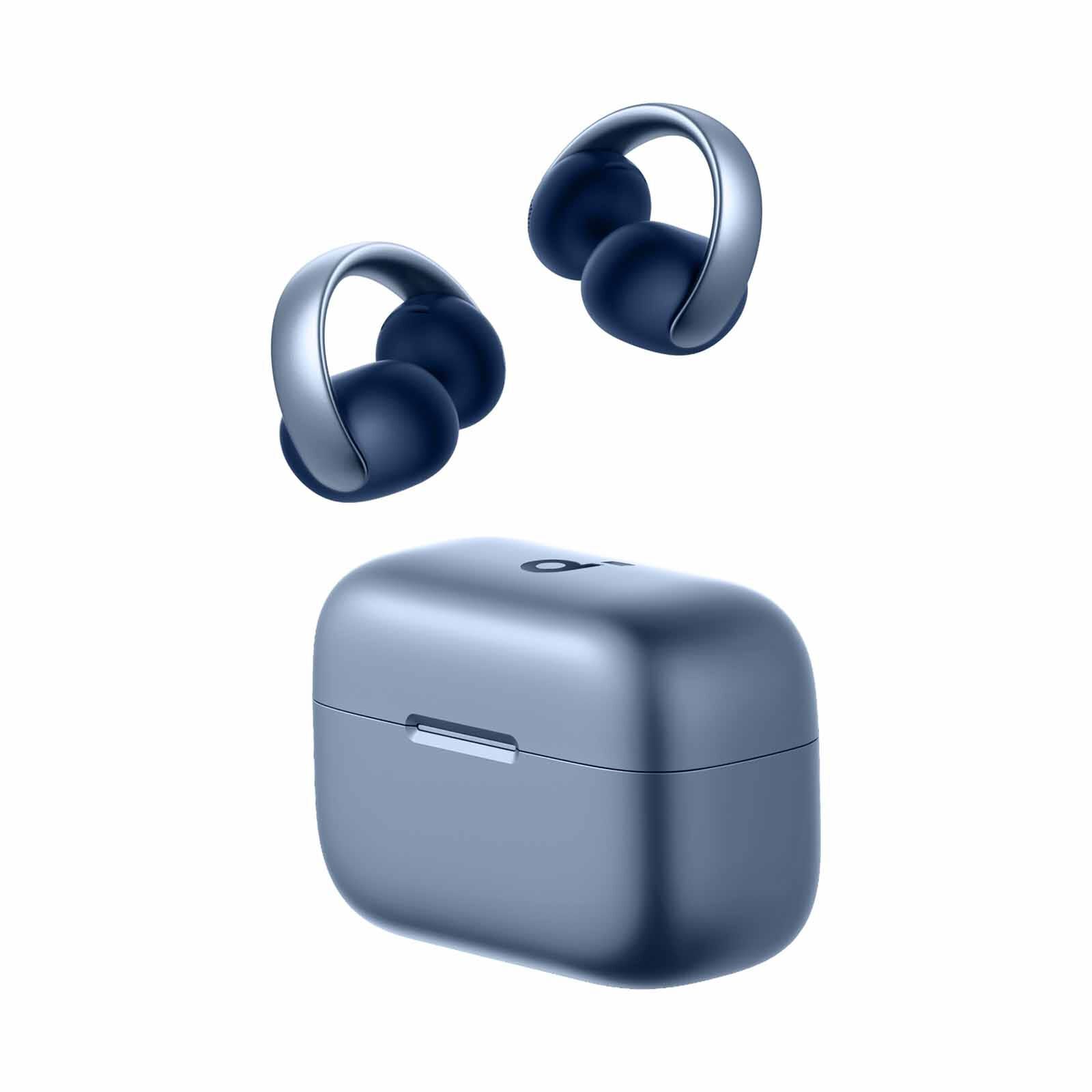 SOUNDCORE Aeroclip Open-ear Clip-on Earbuds - Blue A3388H31-image 1