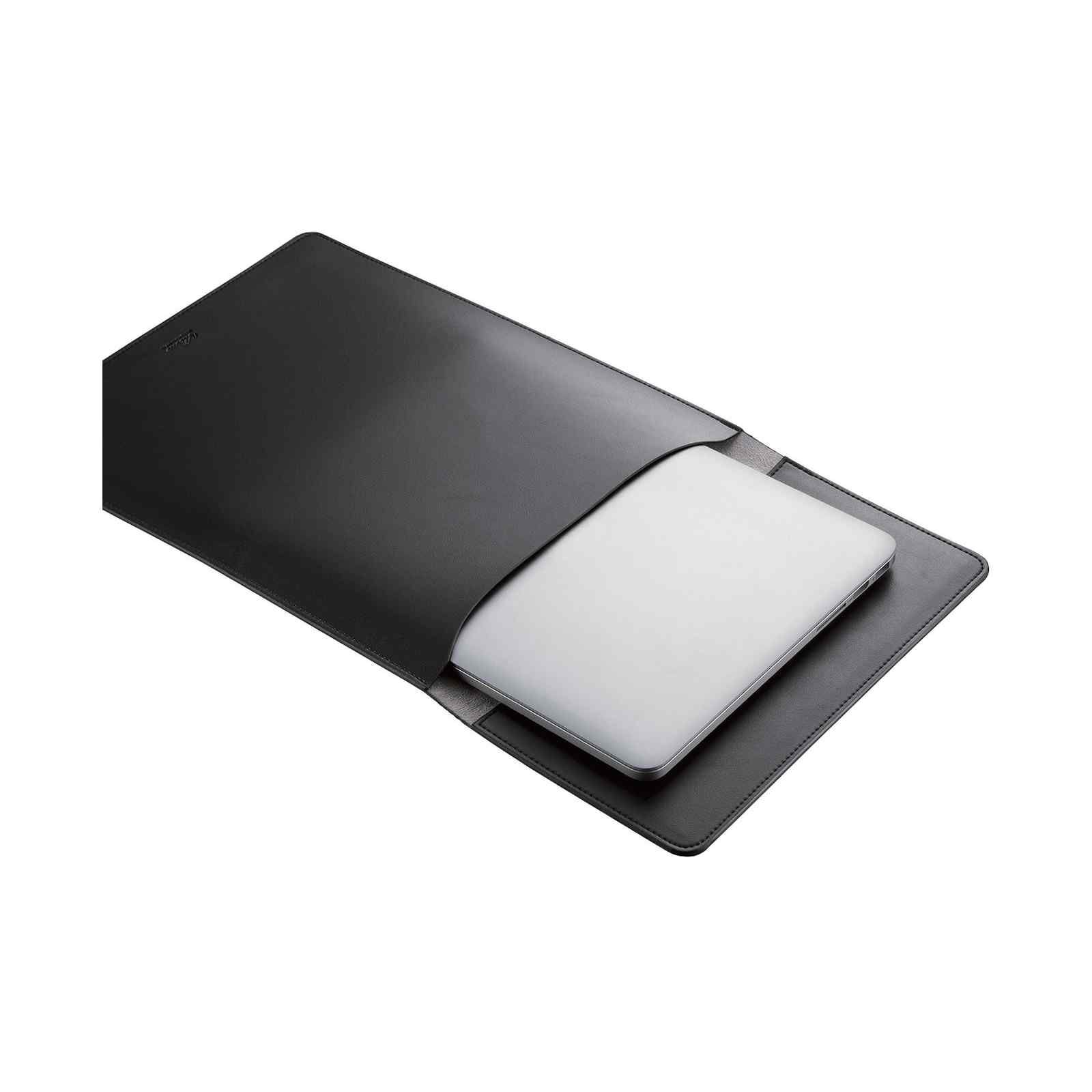ELECOM 14 In Soft Leather Sleeve Black BM-IBSVD14BK-image 3
