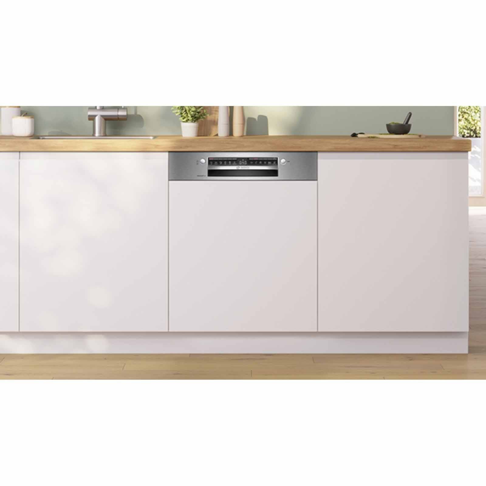 BOSCH Dishwasher Semi-intergrated - 14 Plate Setting (exclude Installation) SMI4EVS08E-image 9