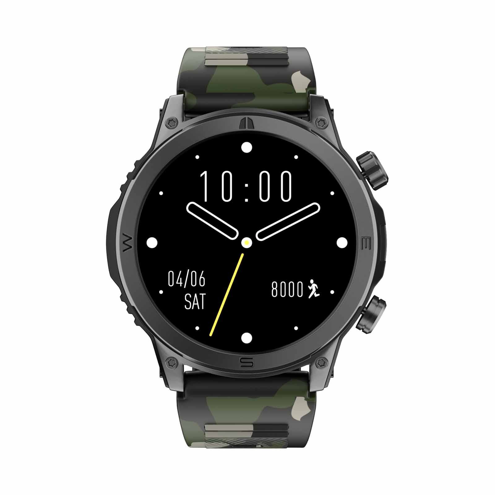 NOISE Noisefit Endeavour Smartwatch - Camo Black WRB-SW-ENDEAVOUR-STD-BLK_CAMO
