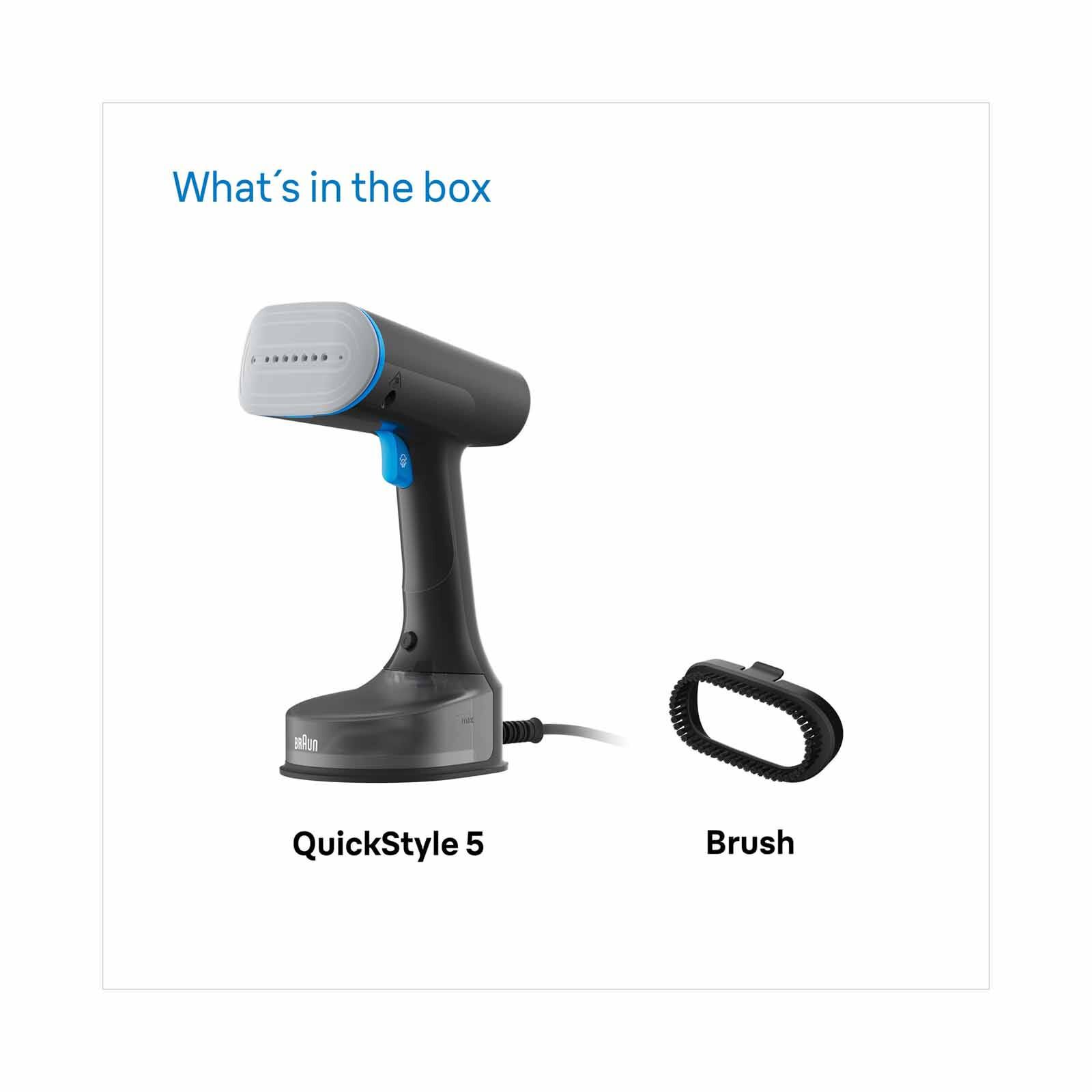 BRAUN Quickstyle 5 Garment Steamer (1200w) GS5031BL-image 4