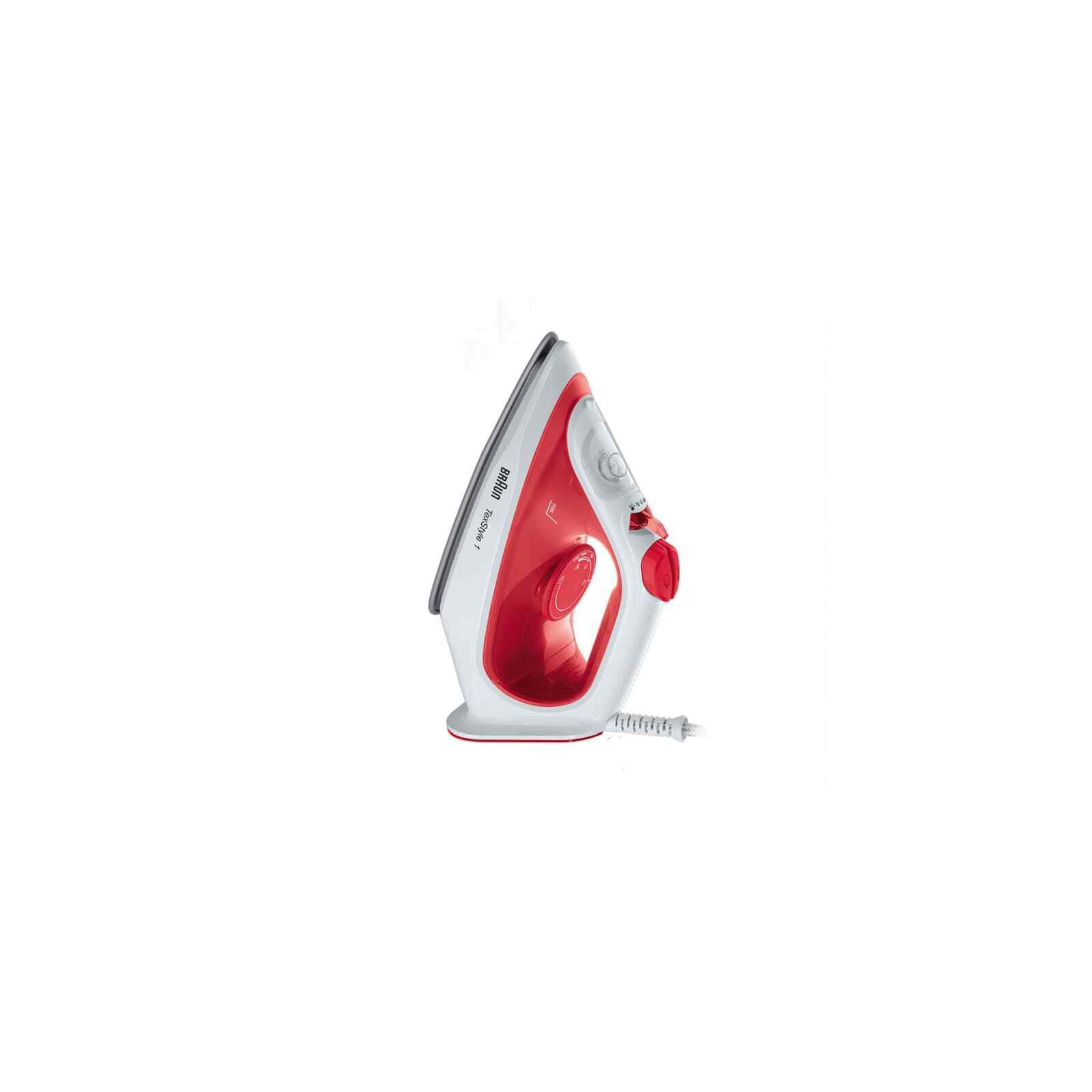 BRAUN Texstyle 1 Steam Iron (1900w) - Red SI1019RD-image 3
