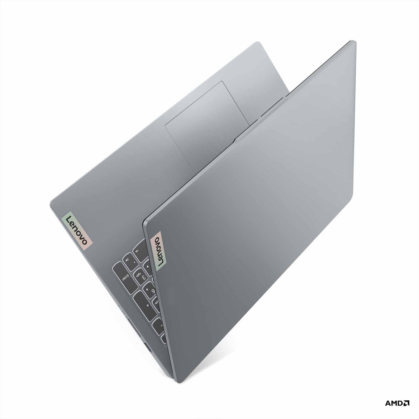 LENOVO 15.6in Fhd Amd Ryzen 5 40 8gb Ram Radeon 610m 512gb Ssd Win 11 IDEAPAD SLIM 3 15AMN8 82XQ01S8SB-image 3