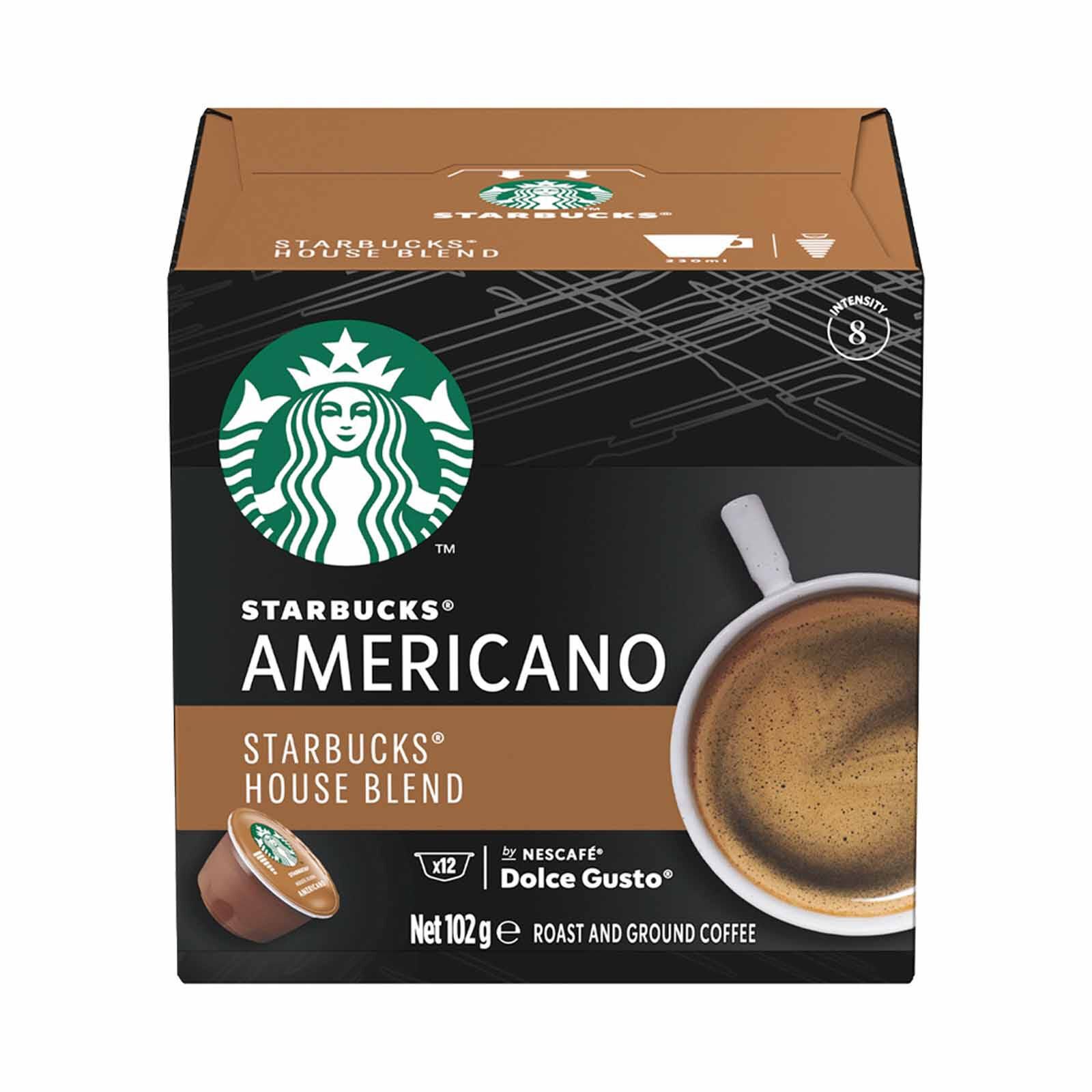NESCAFE DO Americano Starbucks House Blend Capsules 12572512