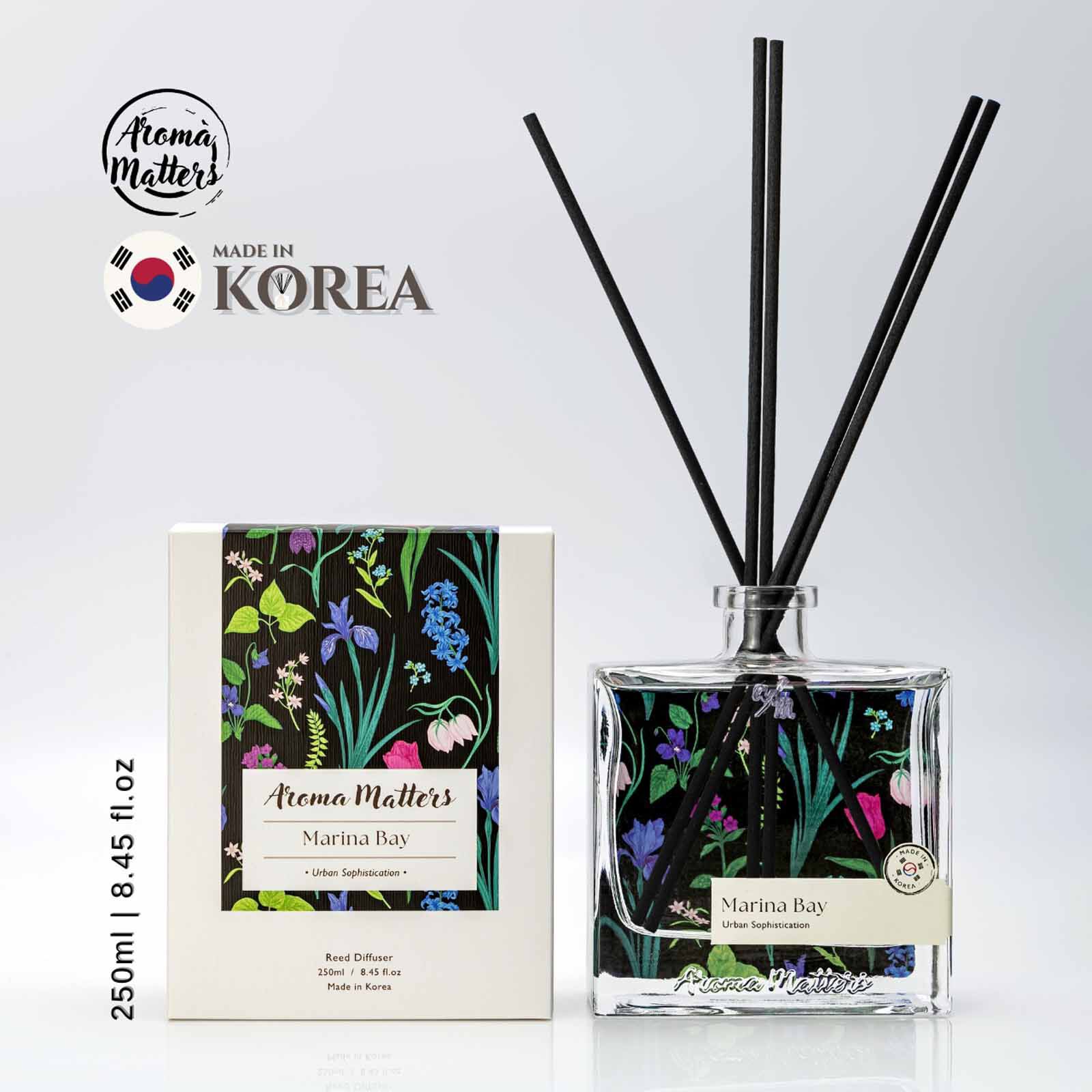 AROMA MATT Marina Bay Reed Diffuser 8.45 Fl.oz (250ml) BOTTLE250-MARINA BAY-image 2