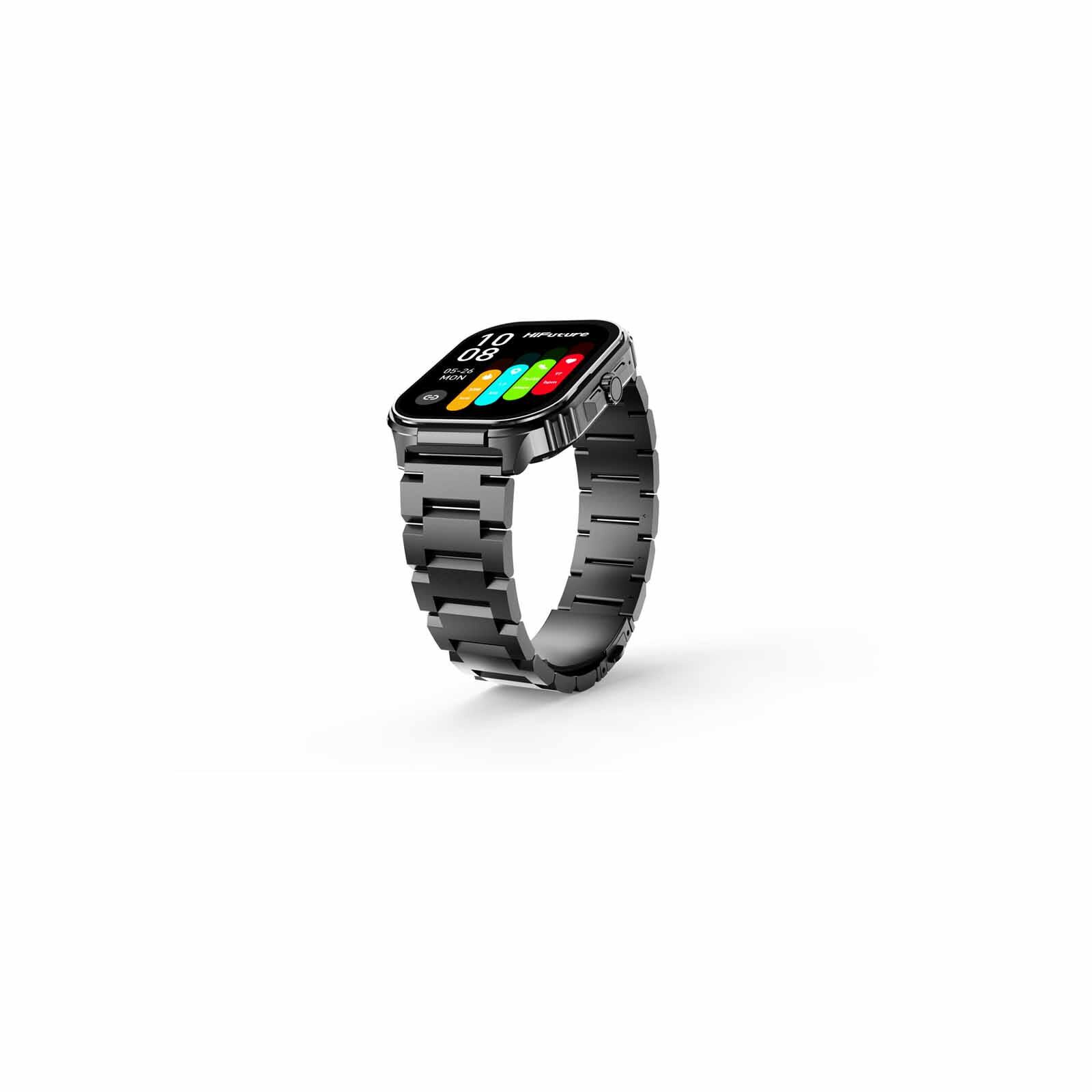 HIFUTURE Ultra3 Pro - Black Bluetooth Smartwatch With Heart Rate Function HSSW7BK-image 4
