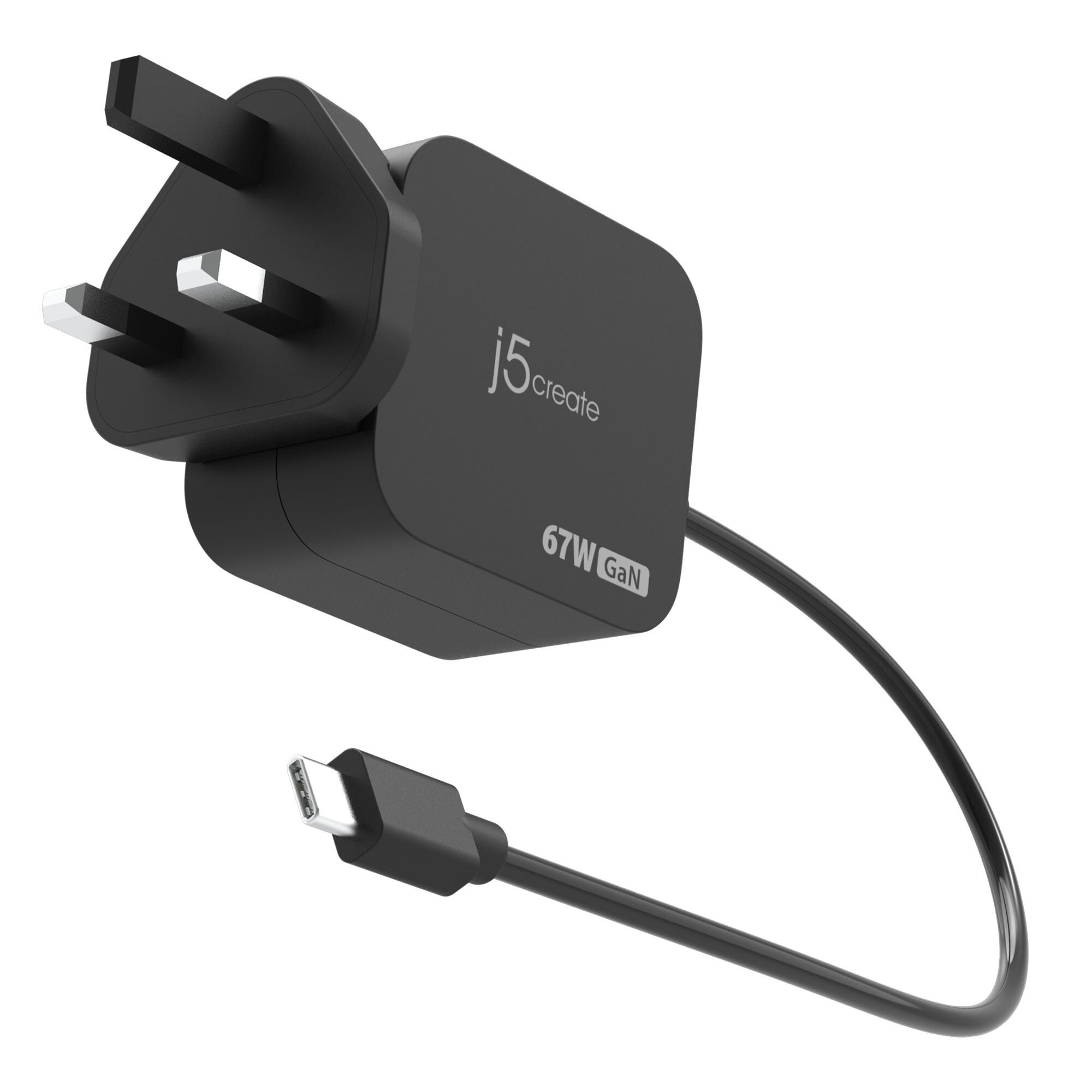 J5CREATE 67w Gan Pd Usb-c Mini Charger JUP1565NF-image 1