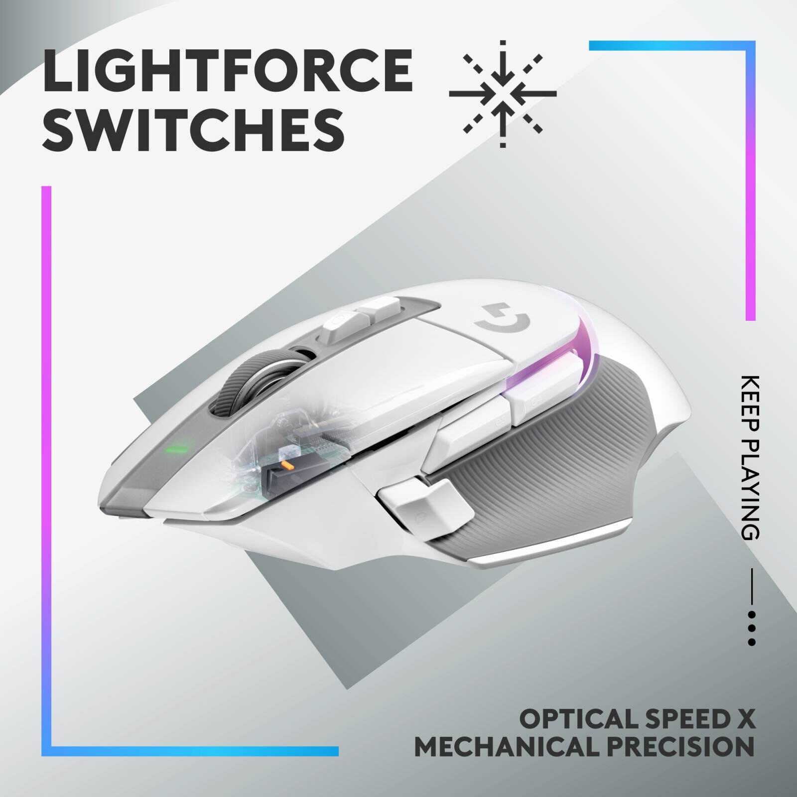 LOGITECH G502 X Plus Lightspeed Rgb Mse White 910-006173-image 16