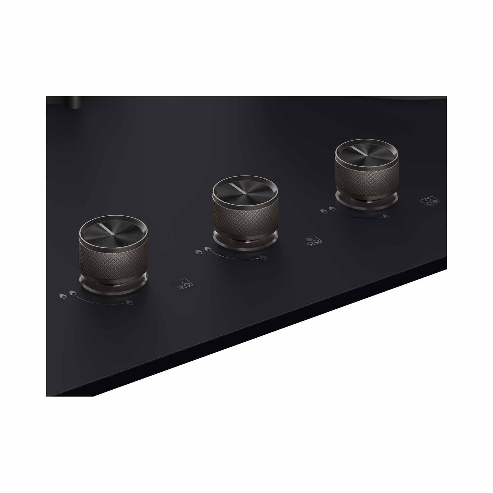 FUJIOH (70cm) 2-burners Gas Hob (black Glass) - Lpg (exclude Installation) FH-GS6827 GLBK LPG-image 3