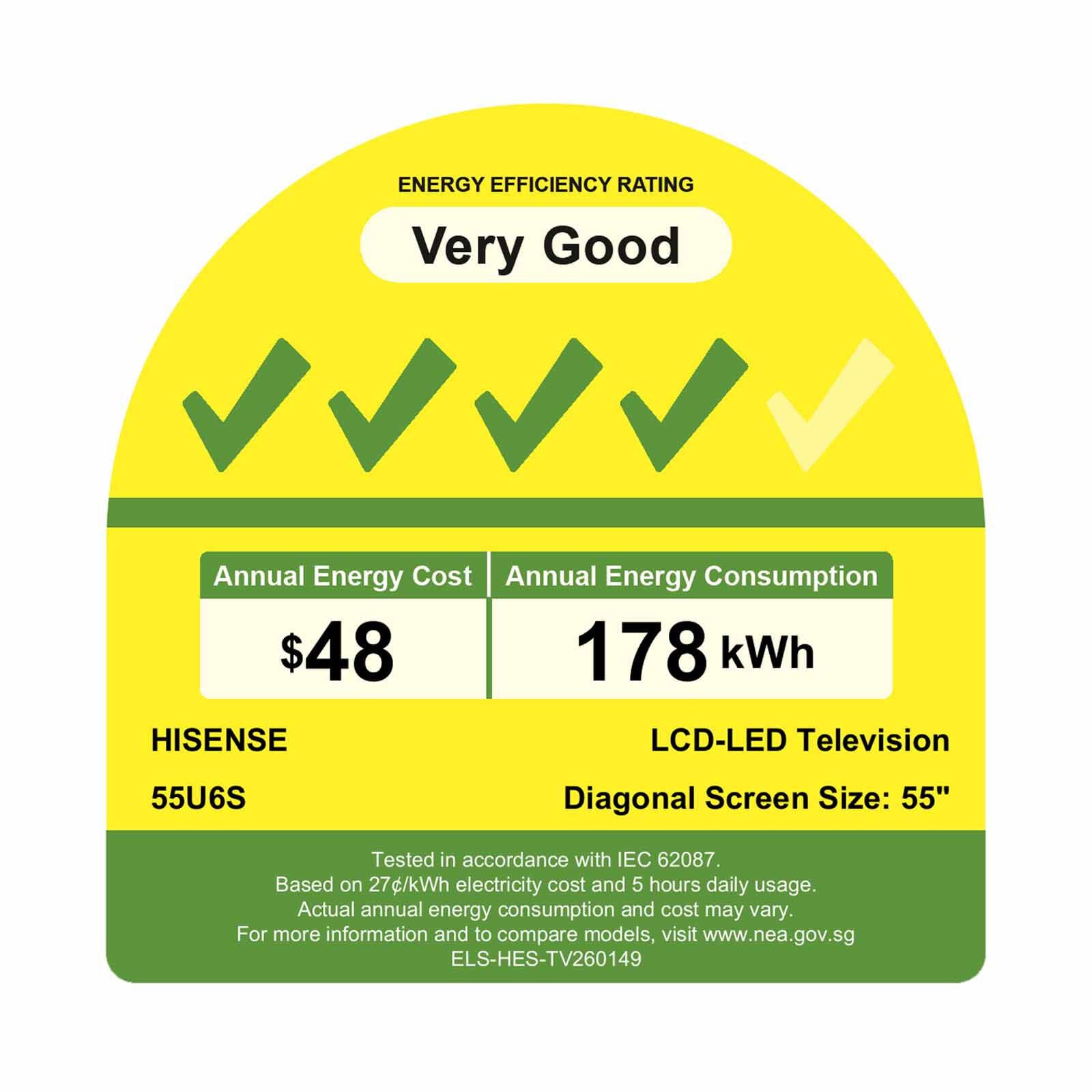 HISENSE 55 In 4k Uled Miniled Ai Tv HS55U6S-image 3