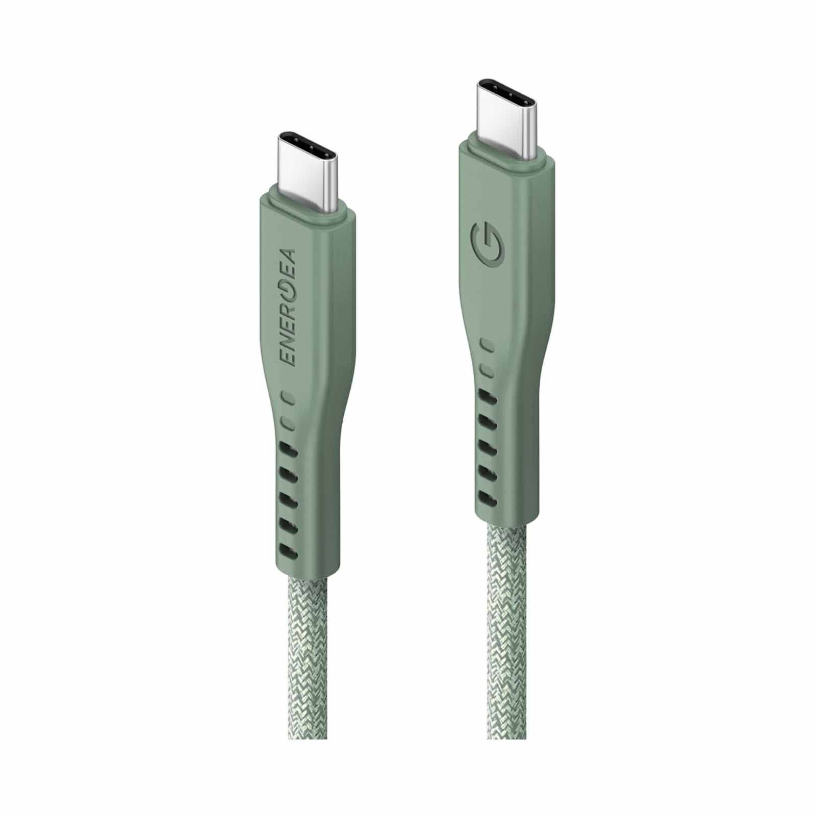 ENERGEA Flow C-c Cable 480mbps, 240w With Mct 1.5m -green CBL-FLCC-GRN150M-image 2