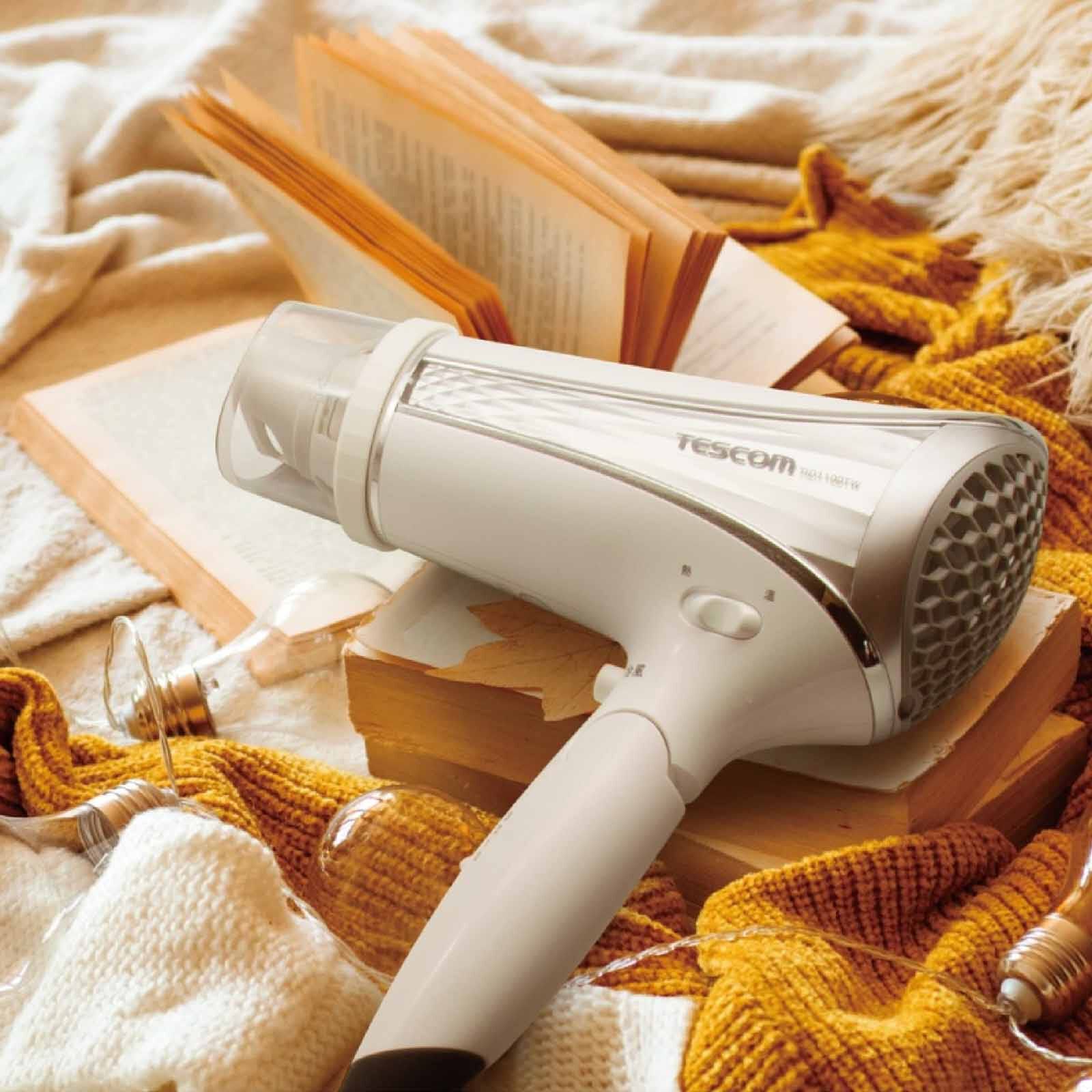 TESCOM Negative Ion Hair Dryer (1500w) TID1100SG-W-image 6