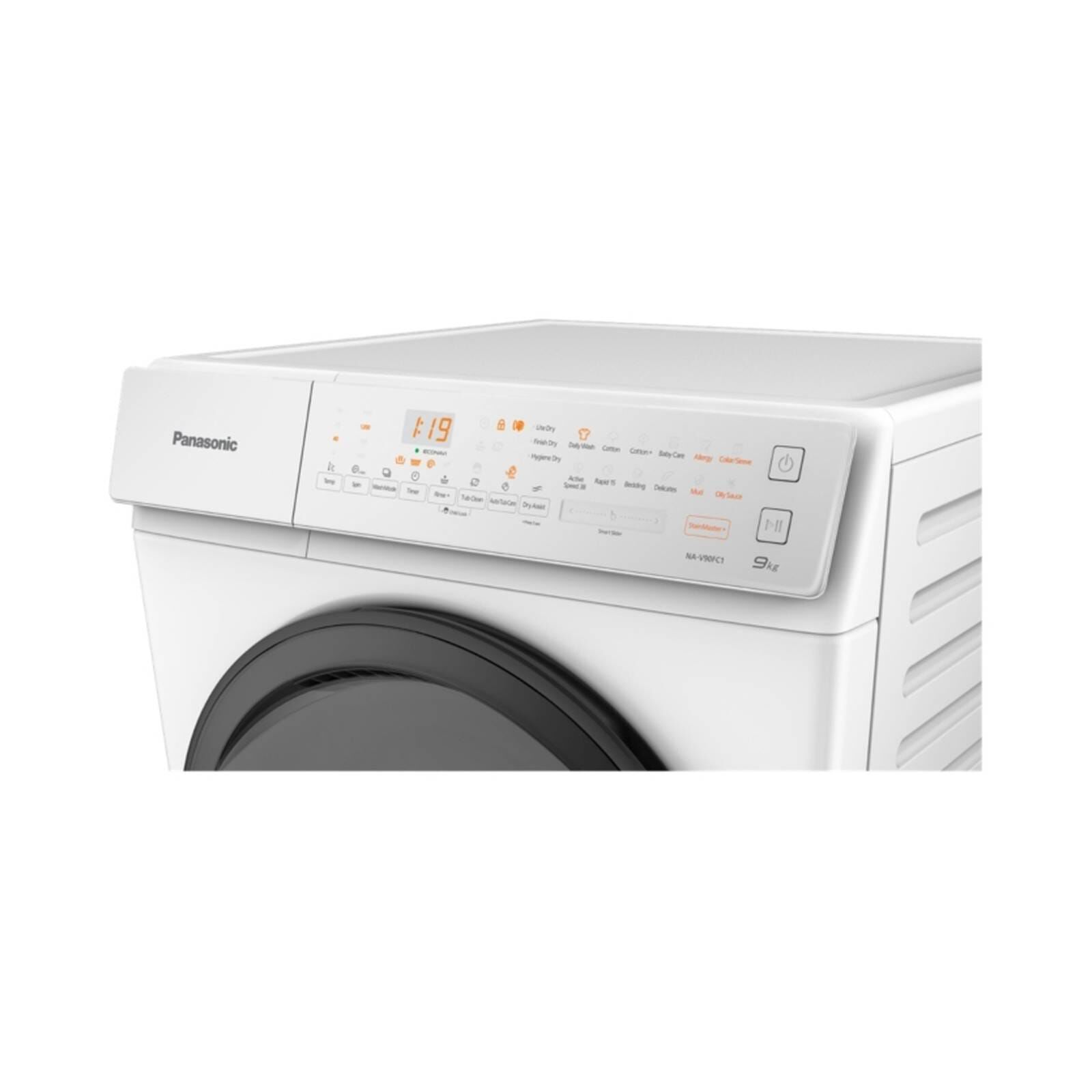 PANASONIC Front Load Washer (9kg) NA-V90FC1WSG-image 6