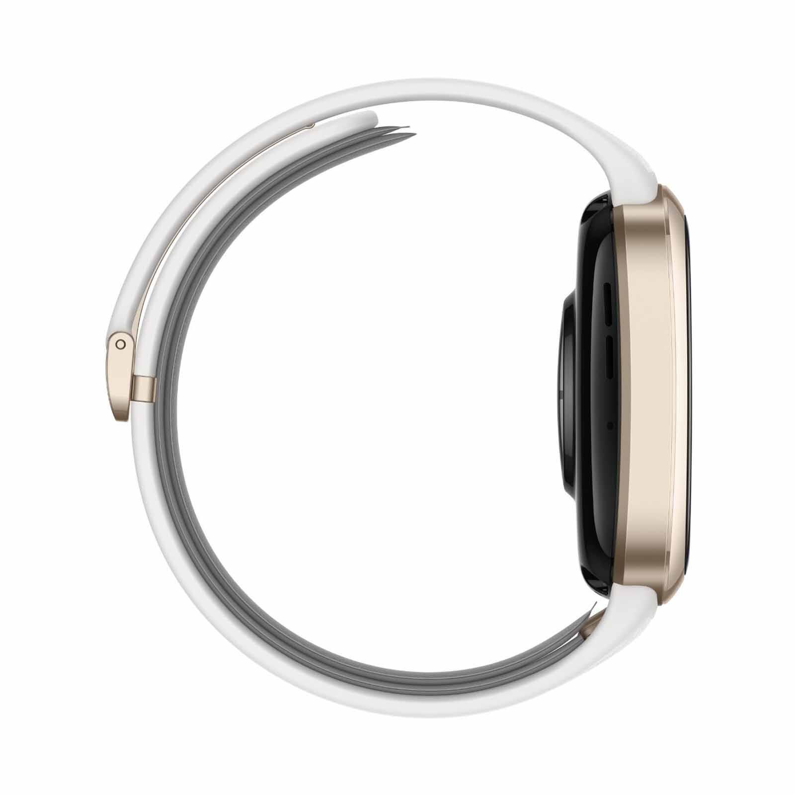 HUAWEI Watch D2 Gold Aluminum Alloy Case, White Strap HW-LUCA-B10L-GOLD-image 3
