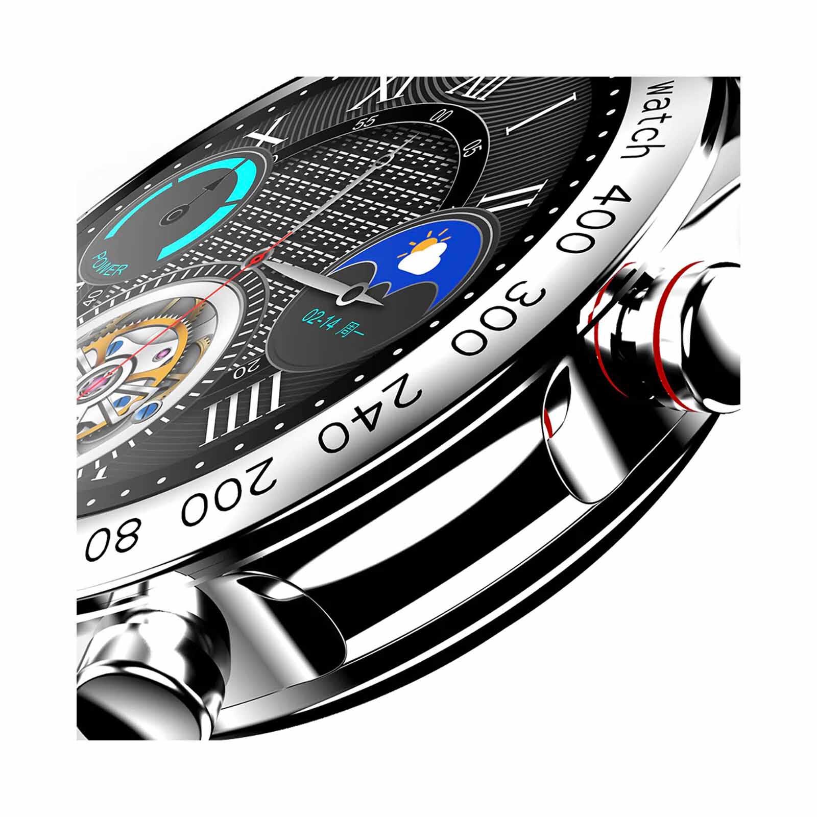 HIFUTURE Futurego Pro - Silver Bluetooth Smartwatch With Heart Rate Function HSFGPSL-image 2