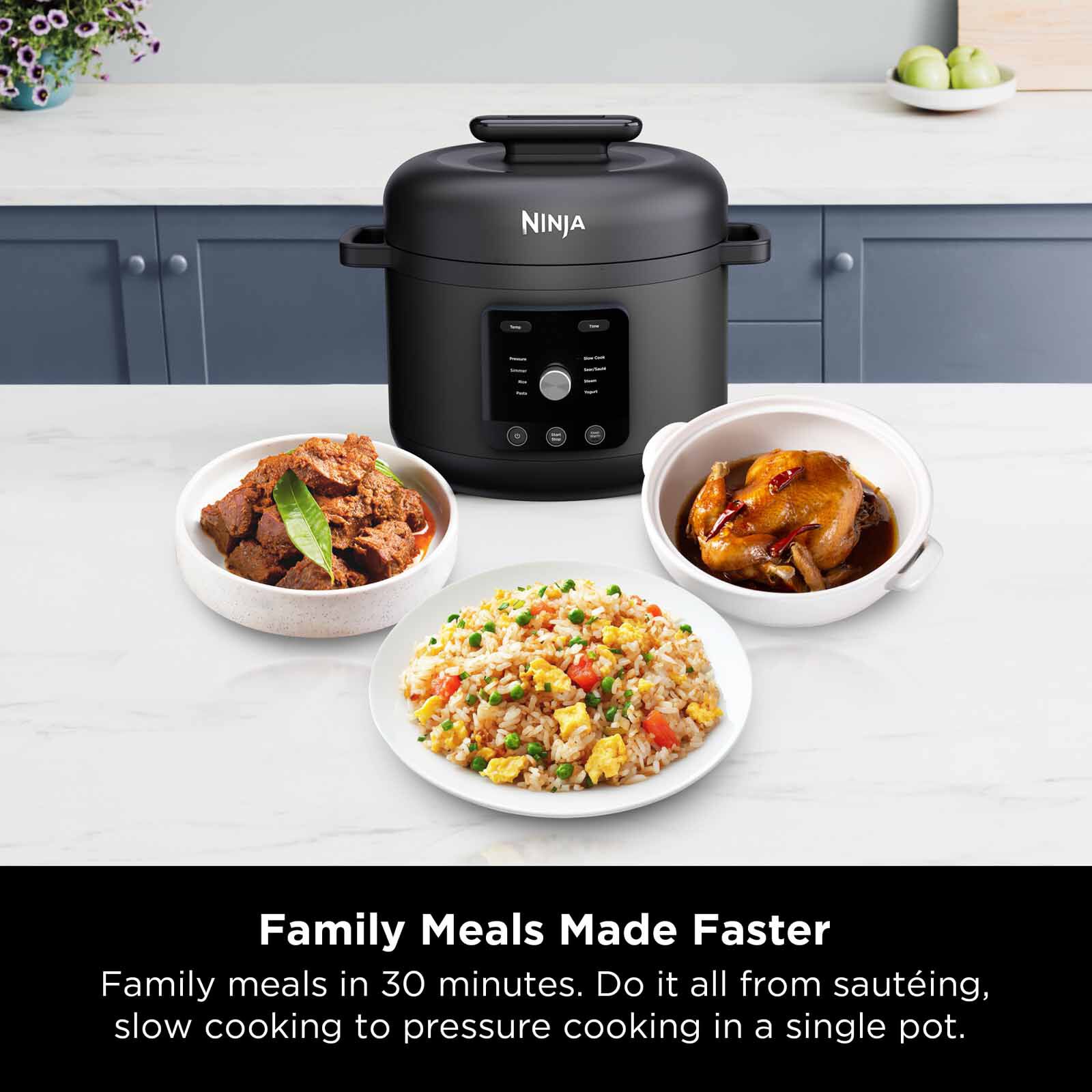 NINJA Hyperheat Pressure Cooker & Rice Cooker PC201SM-image 4
