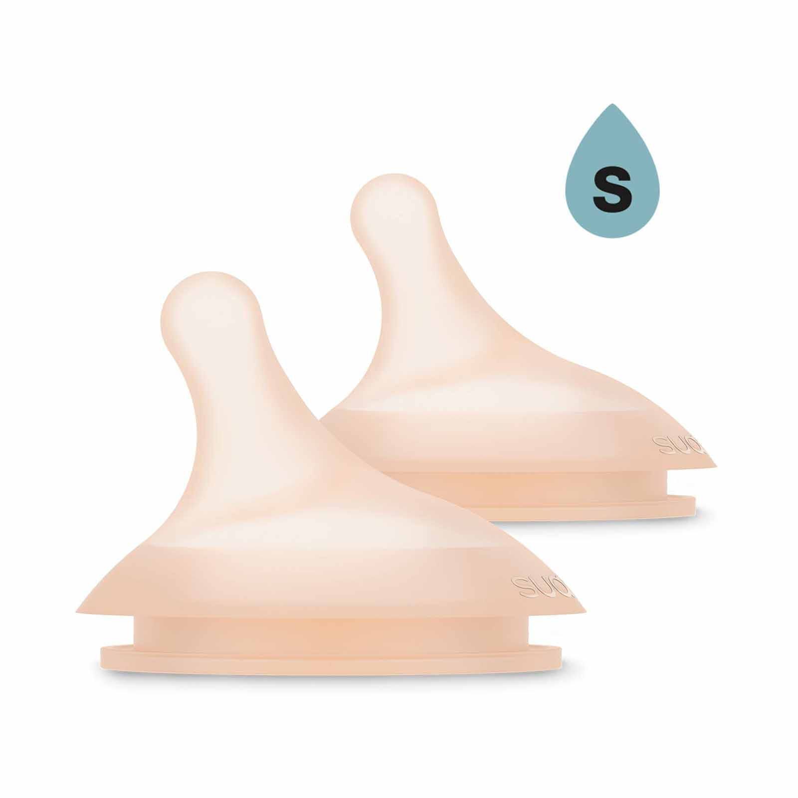 SUAVINEX Silicone Teat X 2 - Slow Flow 0m (online) ZERO ZERO-image 1