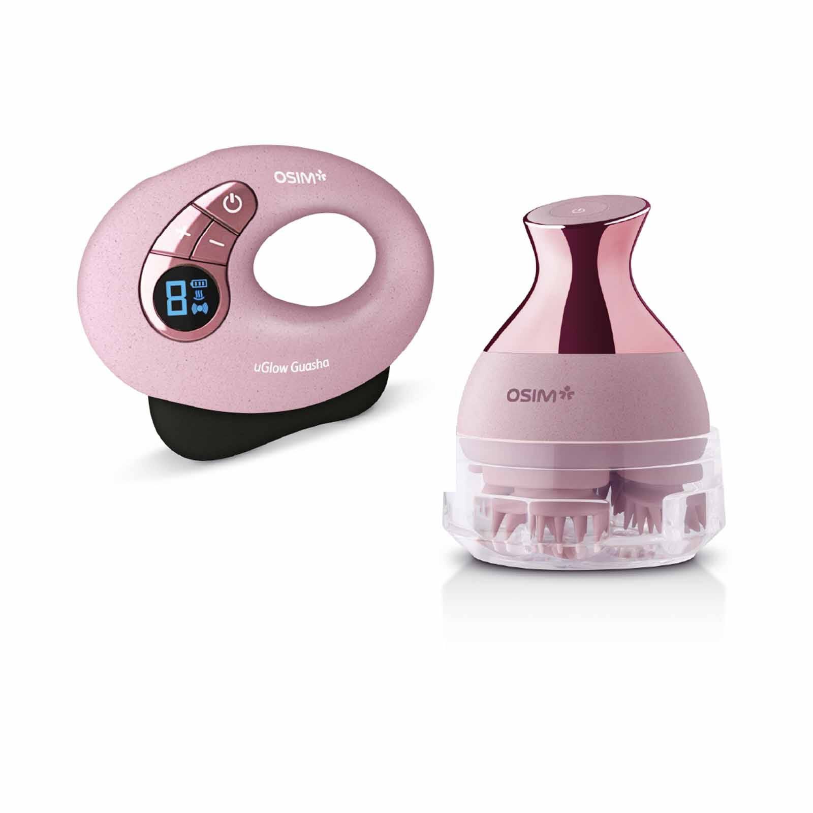 OSIM Uglow Guasha + Uscalp 2 OS-4240 + OS-192