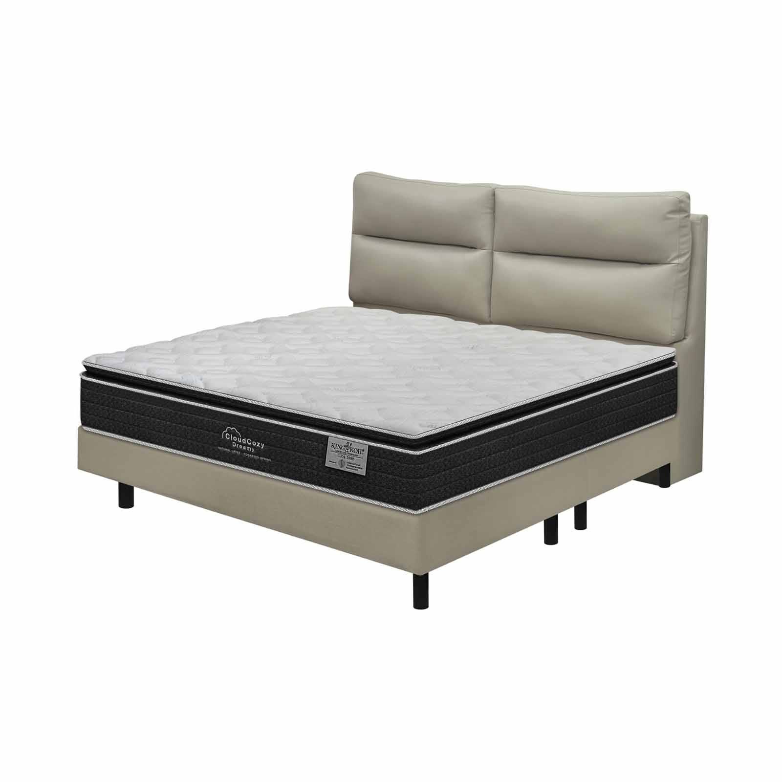 KINGKOIL Cloudcozy Dreamy King Size Mattress W/ss193 Storage Divan And Headboard CLOUDCOZY DREAMY-image 2