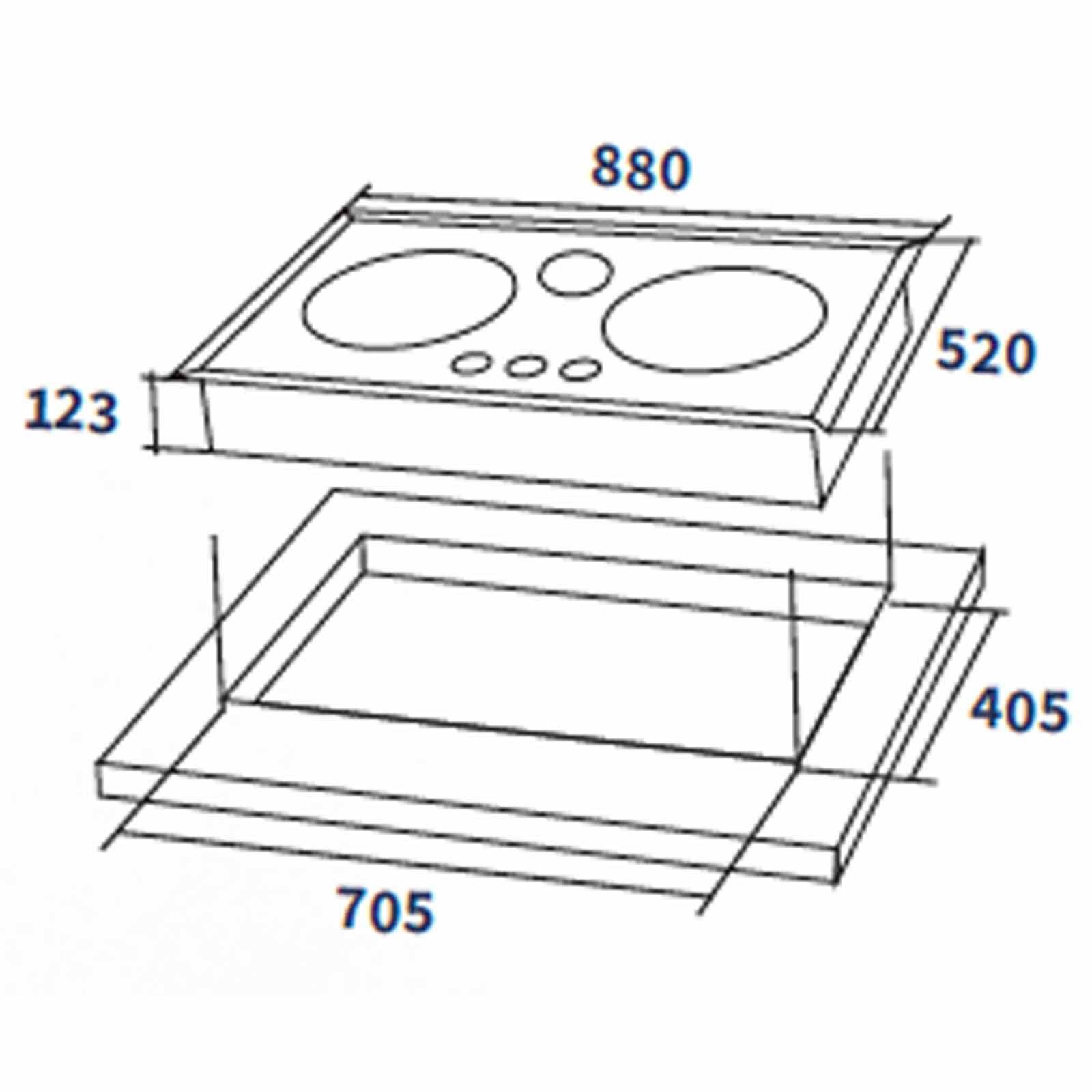 FUJIOH (88cm) 3-burners Gas Hob (black Glass) - Lpg (exclude Installation) FH-GS6830 GLBK LPG-image 6