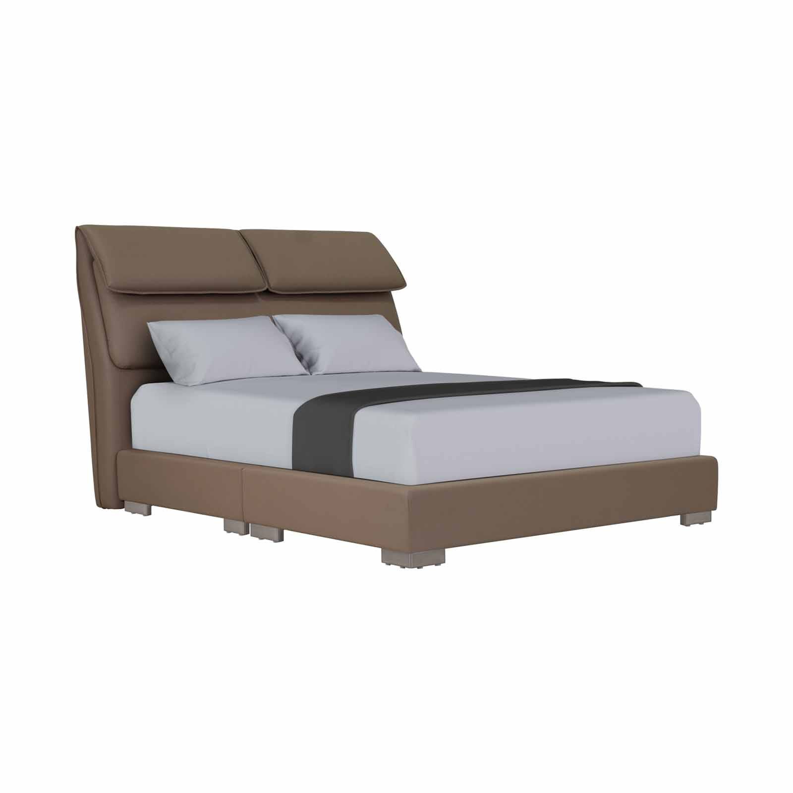 MAXCOIL Queen Size Bed Frame JEAN HEADBOARD WITH DIVAN 5 INCHES /8 INCHES