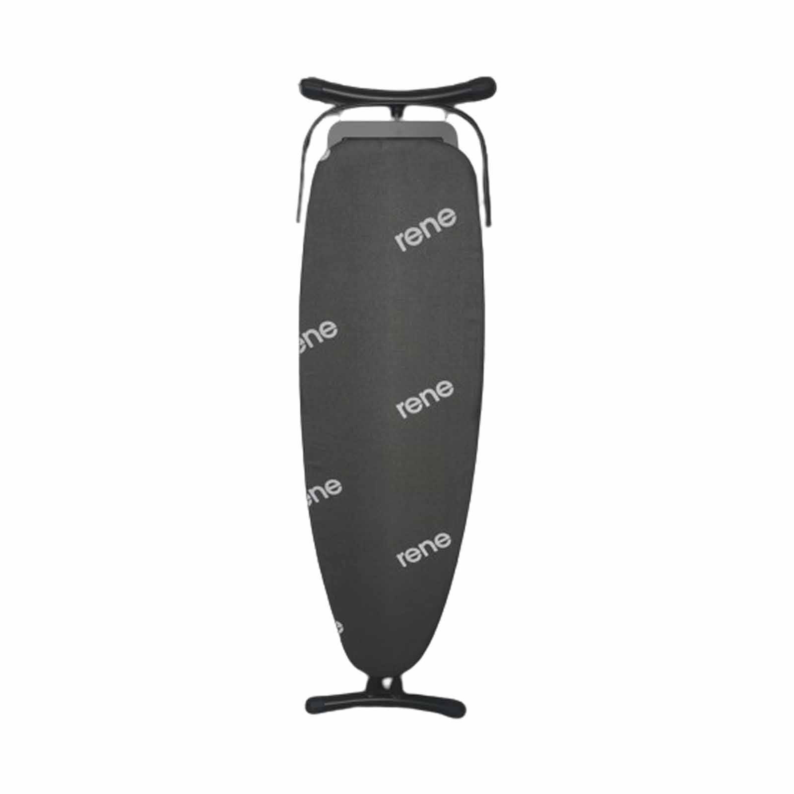 RENE Noircurve Ironing Board With Retractable Iron Rest 95x32cm E70887-image null