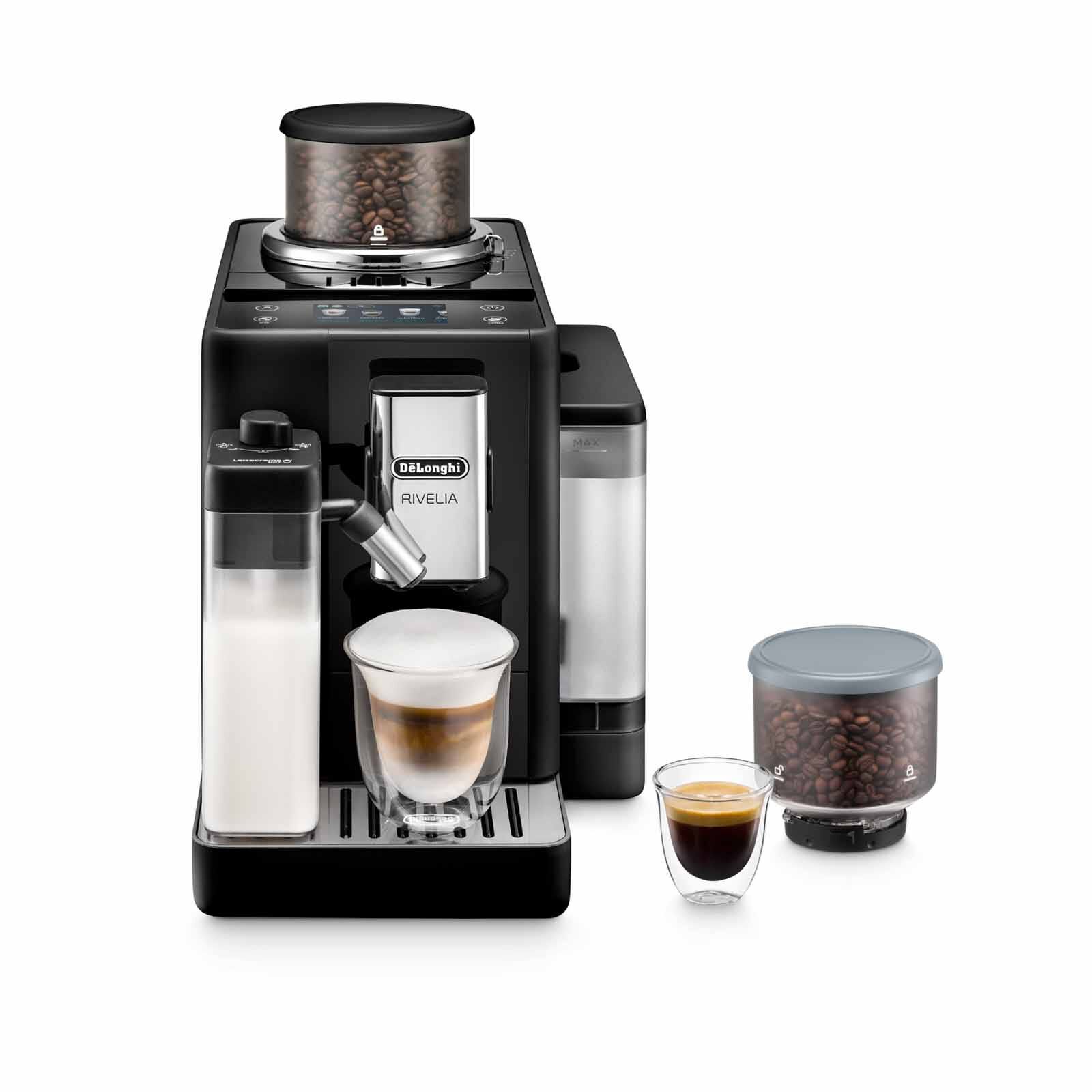 DELONGHI Rivelia Automatic Coffee Maker - Onyx Black EXAM440.55.B