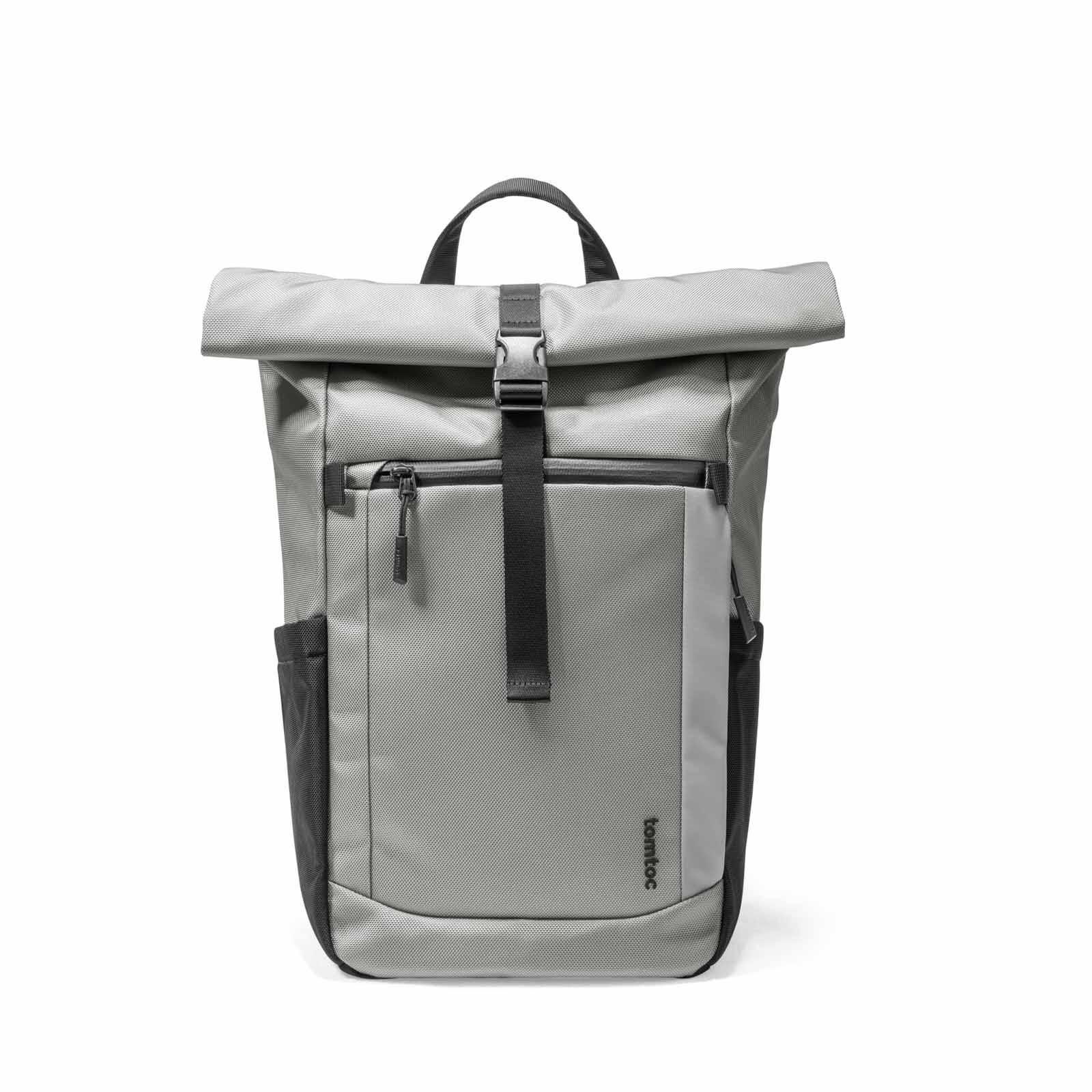 TOMTOC Navigator-t61 Rolltop Backpack - Gray T61M1G1