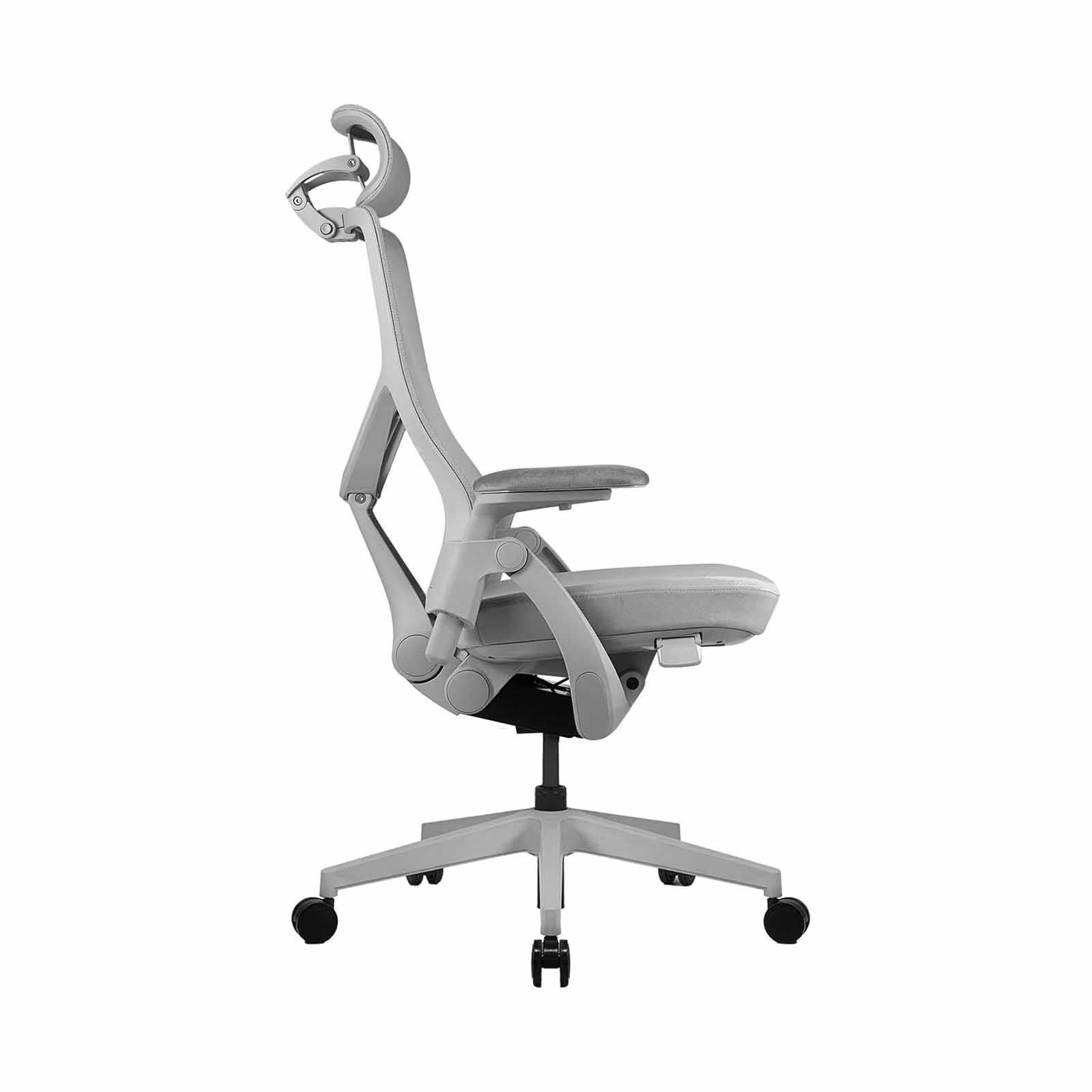 TTRACING Tt Aeroflex Ergochair - Ashy Grey TTARFX-002-image 3
