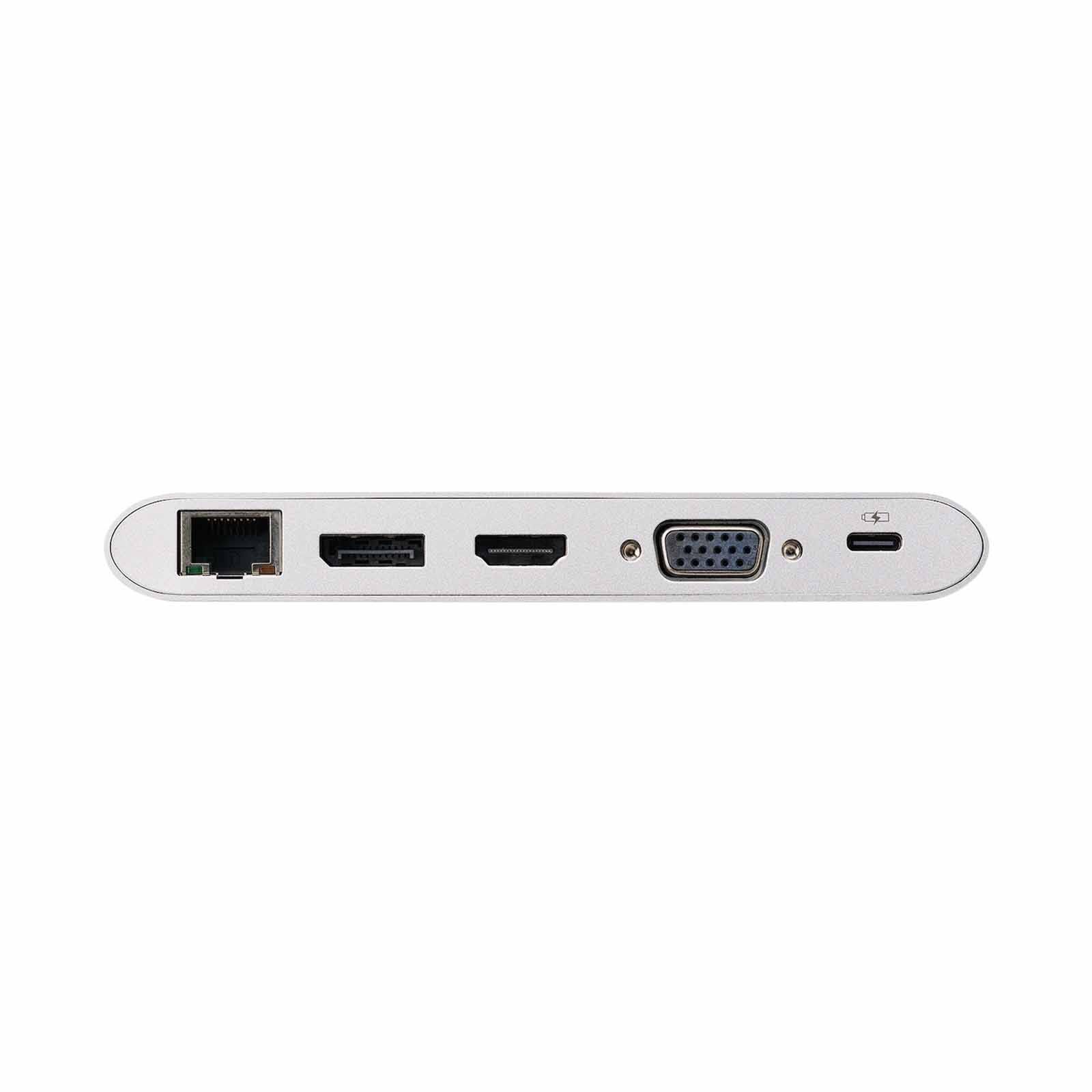 ELECOM 11 In 1 Docking Station Hdmi/dp/vga/3x Usb3.2(gen 1)/lan Port/sd & Micro Sd Pd100w DST-C28SV-image 2