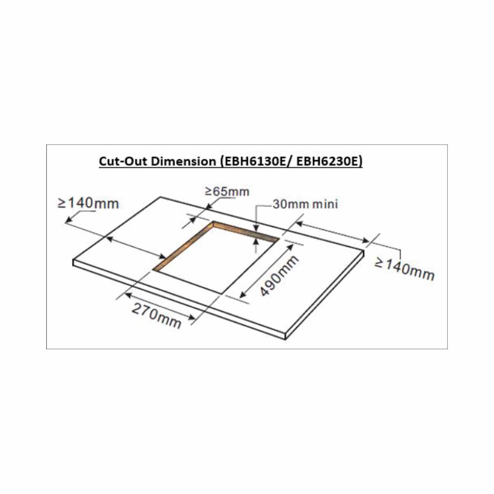 EUROPACE 2 Burner Gas Hob - Lpg (30cm) (exclude Installation) EBH6230ELPG-image 3