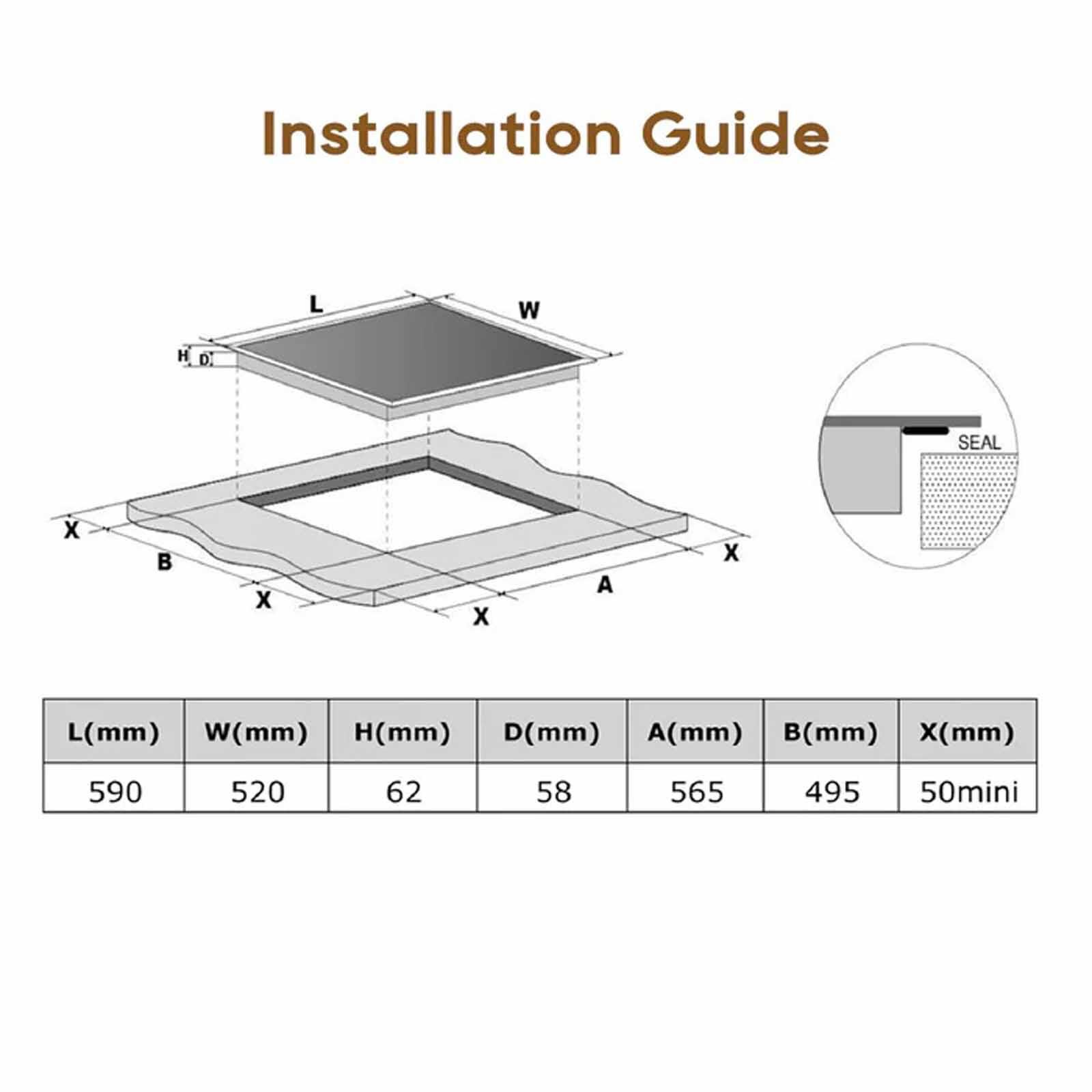 DREAME Induction Hob - 3 Burner (exclude Installation) EZ60-image 9