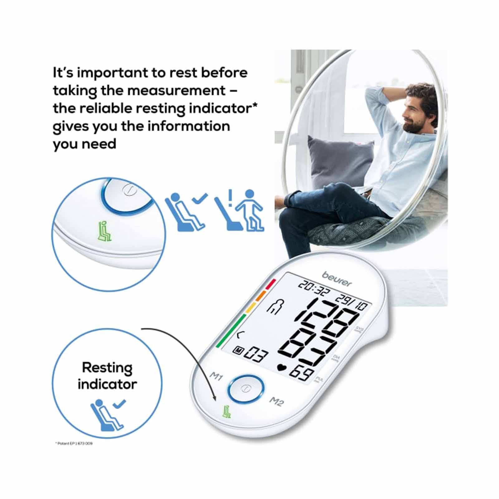BEURER Upper Arm Blood Pressure Monitor BM 55-image 6