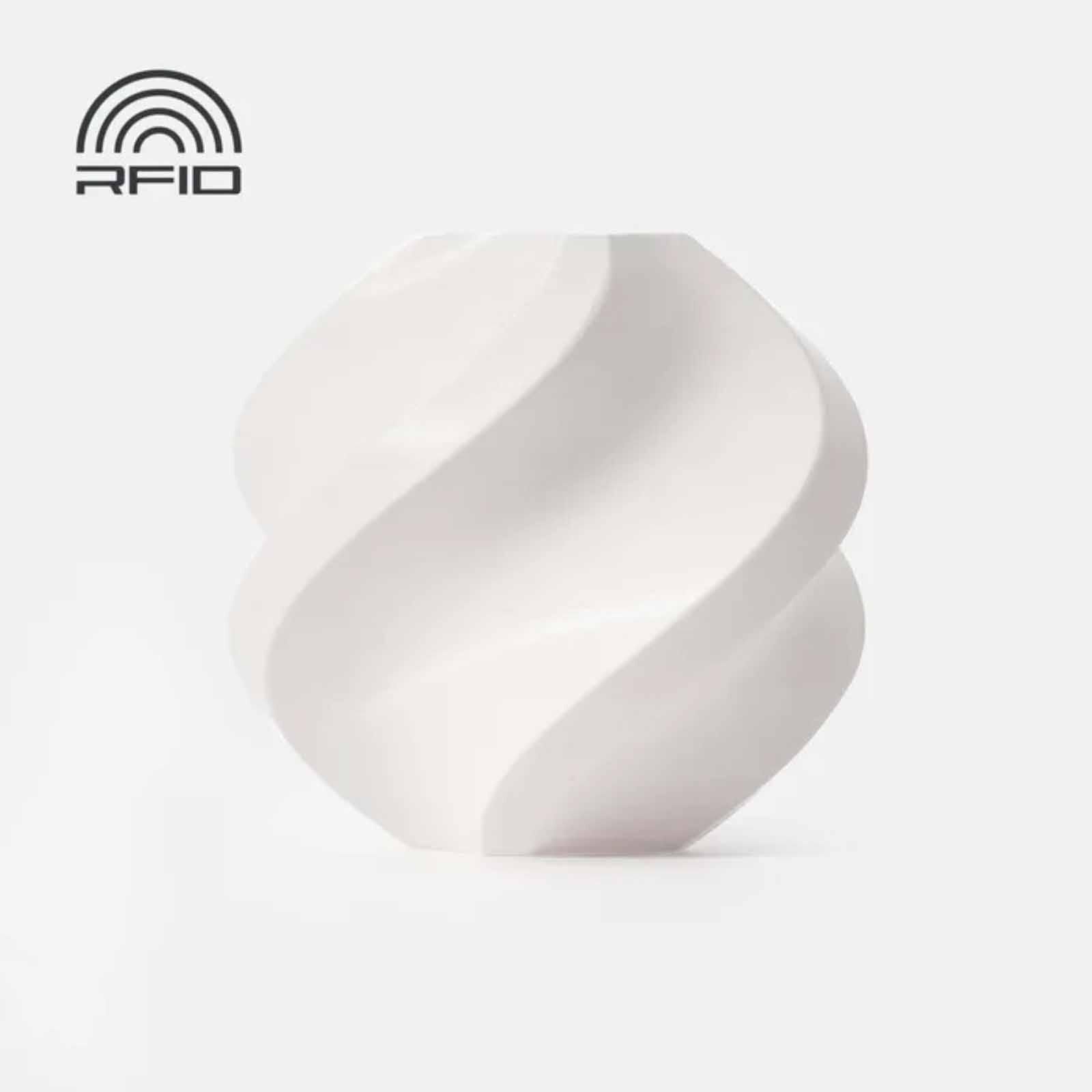 BAMBU LAB Pla Basic - Jade White - With Reusable Spool BAM-A00-W1-1.75-1000-SPL