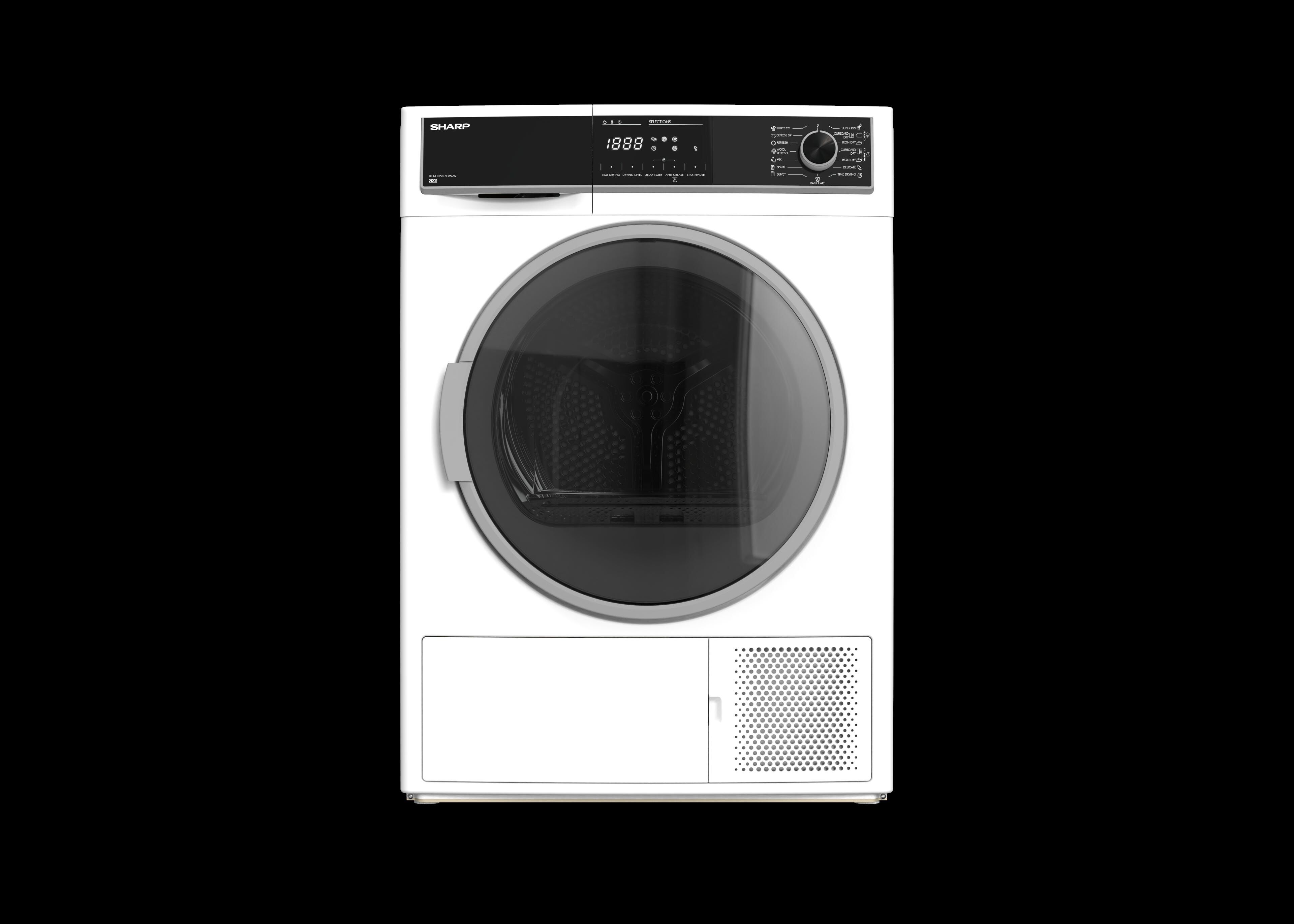 SHARP Heat Pump Dryer (9kg) KD-HD9S7GW-W