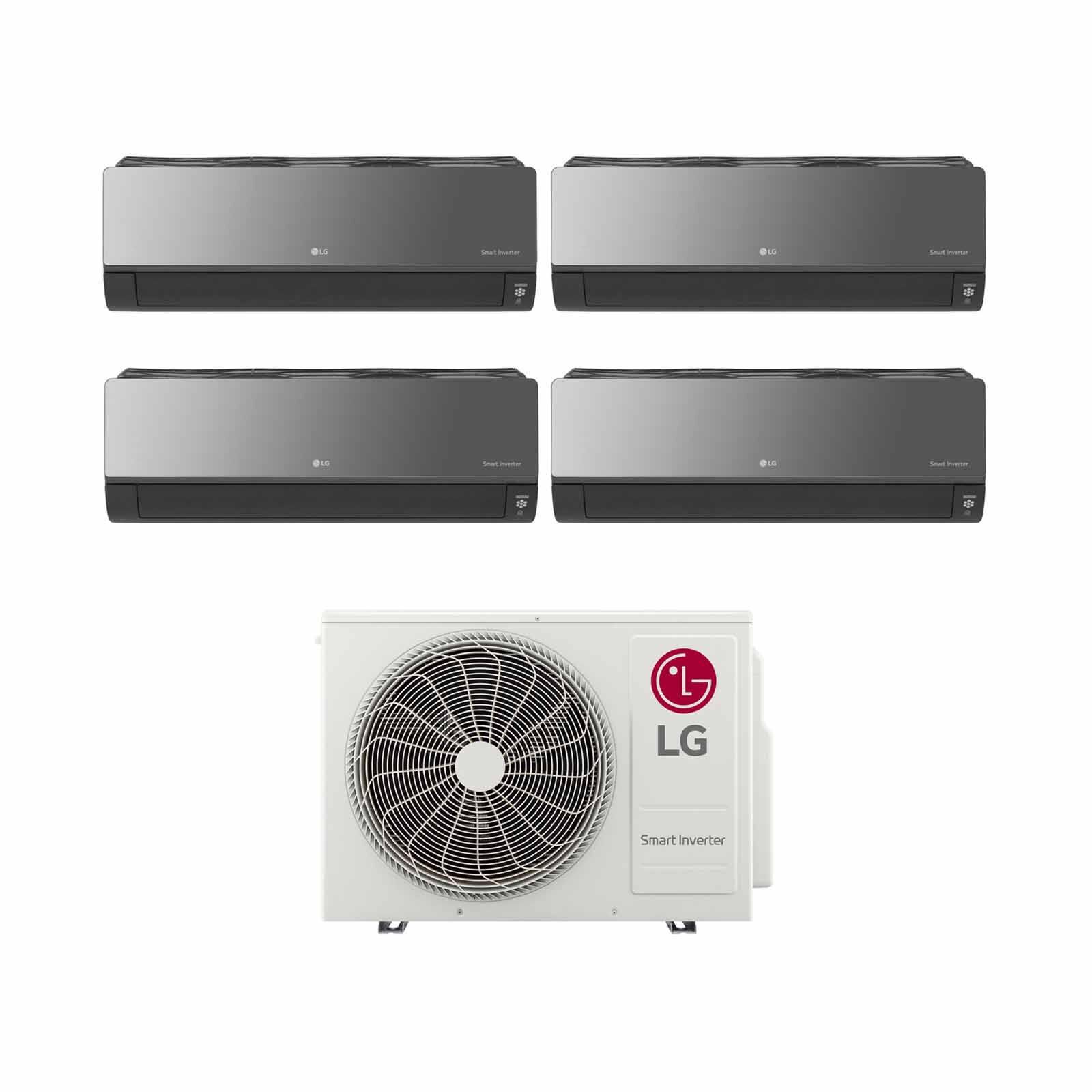 LG Lg 34k Condenser New Artcool System 4 (9000btu X 3, 20000btu X 1) Z4UQ34GFA1 + ZMNQ09GDJR0 X 3 /ZMNQ20GDKR0