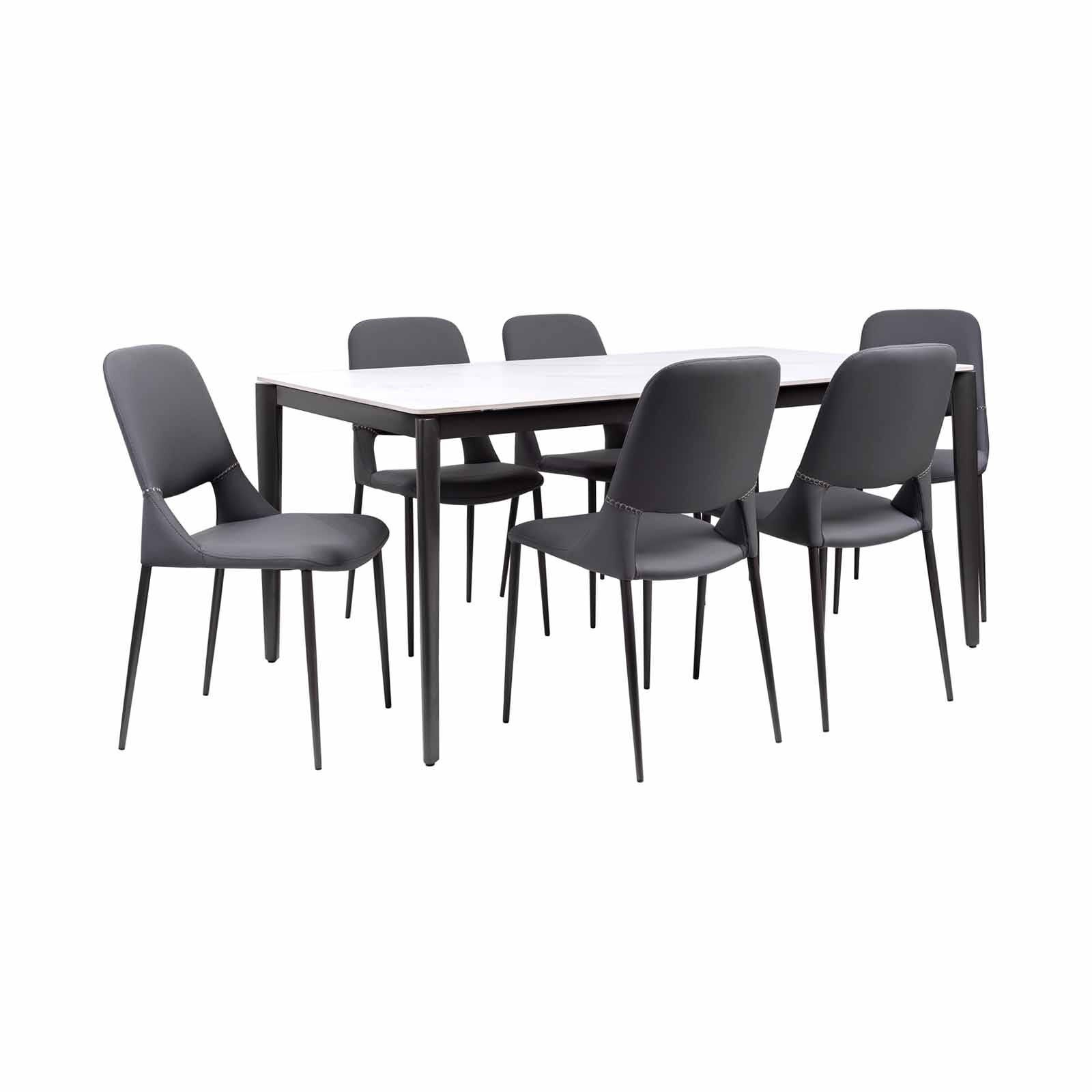 7 Piece Dining Set SEANA-image 4