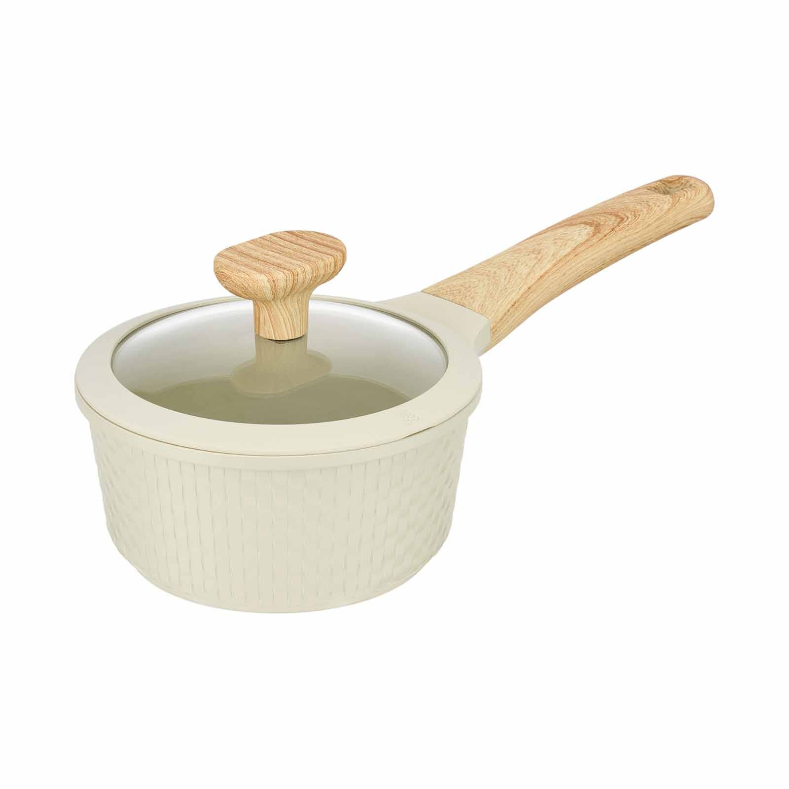 RESTO Sauce Pan With Lid 16inch - Beige 93800
