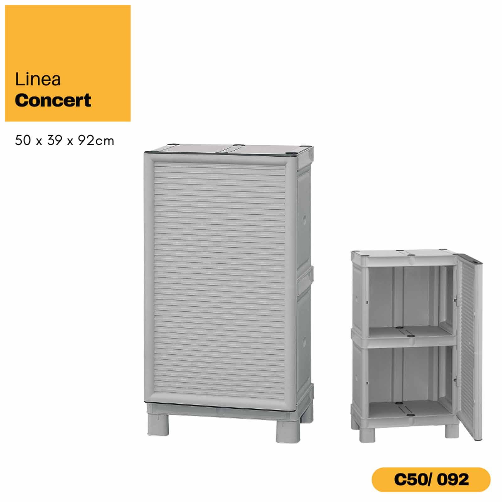 ARTPLAST Linea Concert Slim Base Cabinet 50x39x92cm CONCERT-image 5