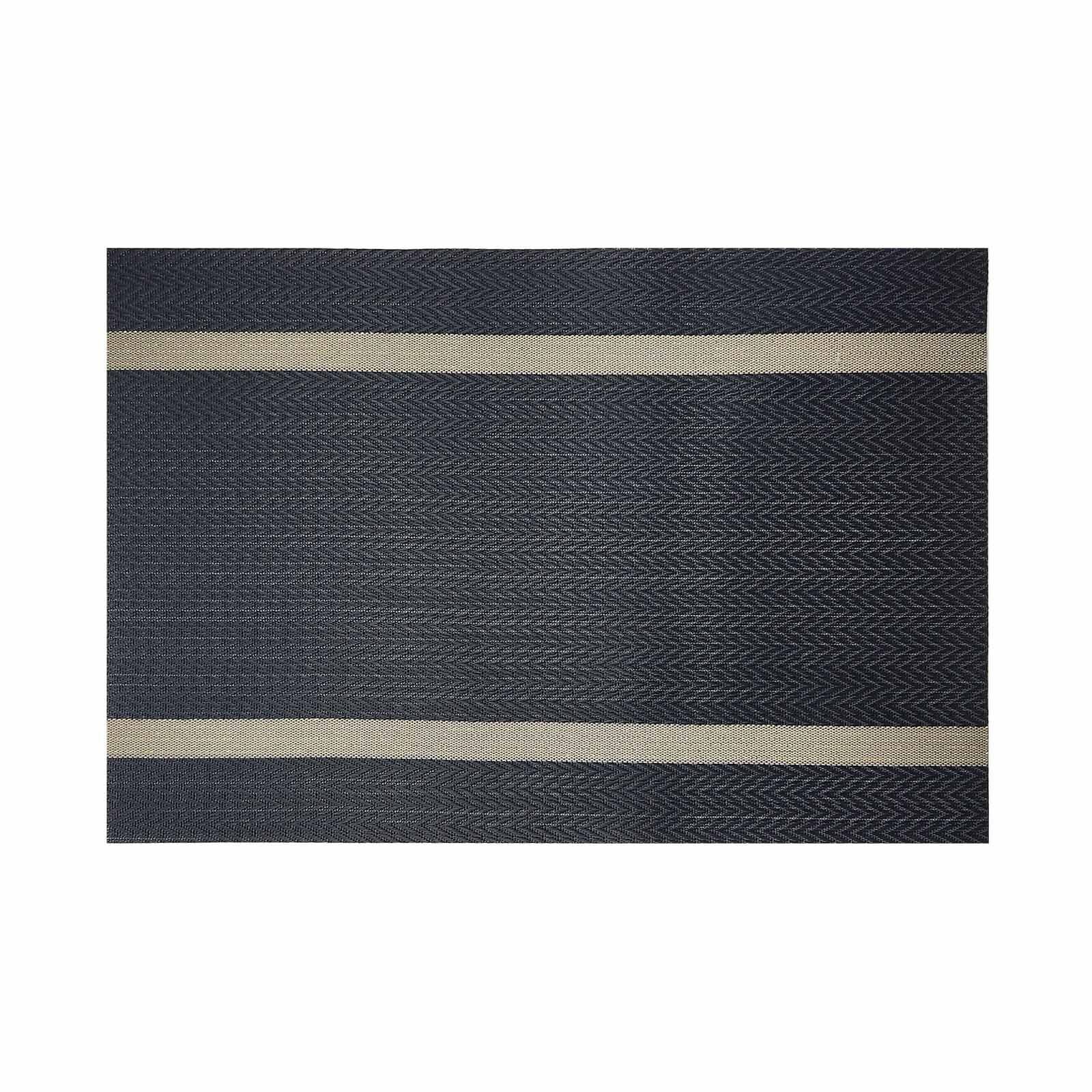 RAPEE Scroll Placemat Black (online) SCROLPMBLK-image 1