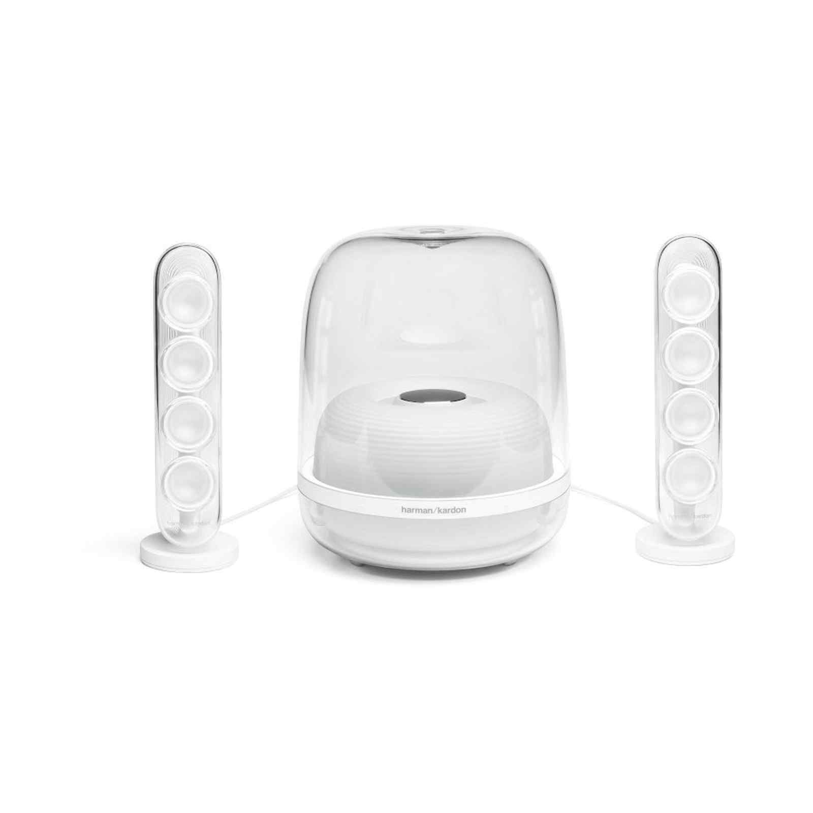 HARMAN KAR Desktop Bluetooth Speaker SOUNDSTICK 4 WHITE-image 1