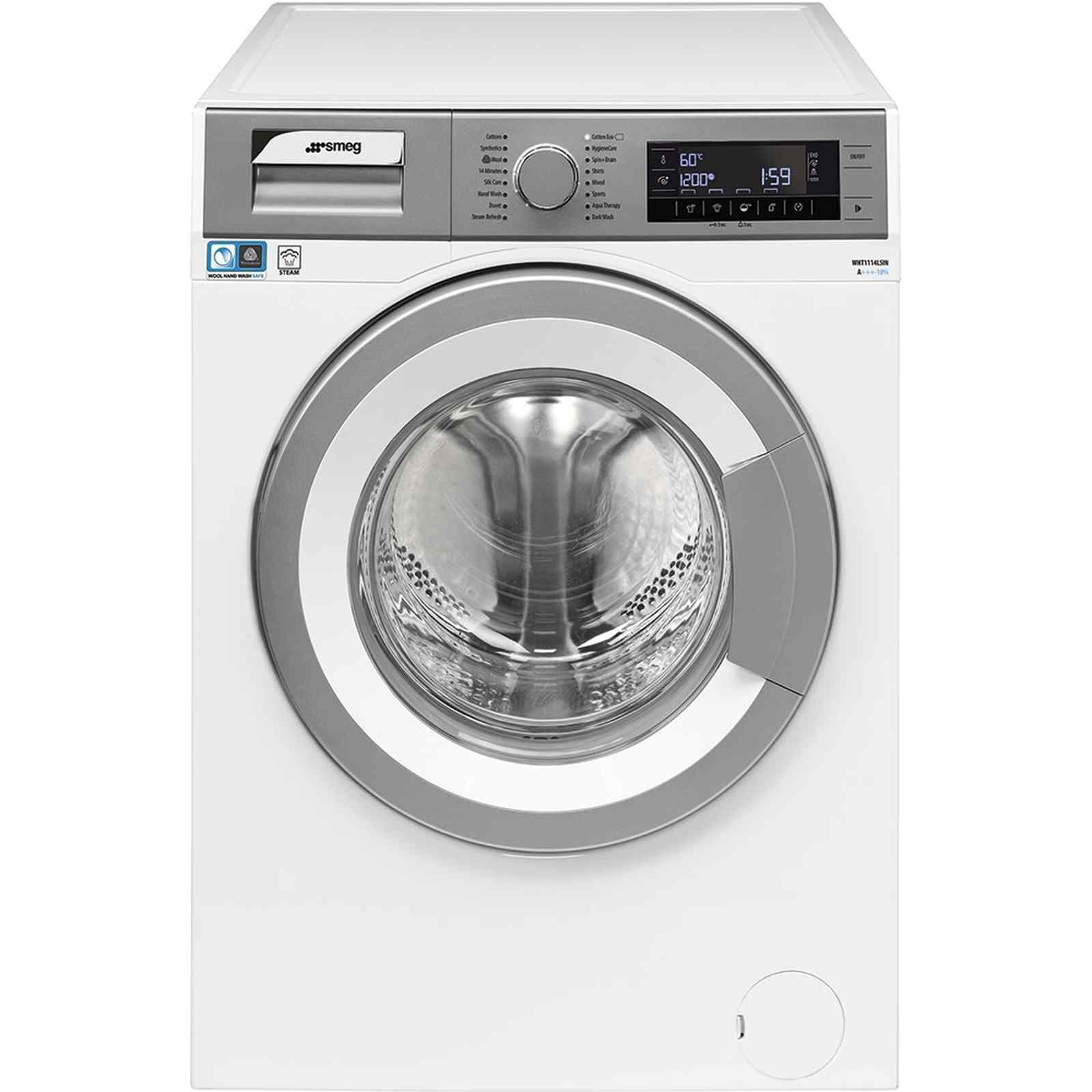 SMEG Front Load Washer (11kg) WHT1114LSIN-image null