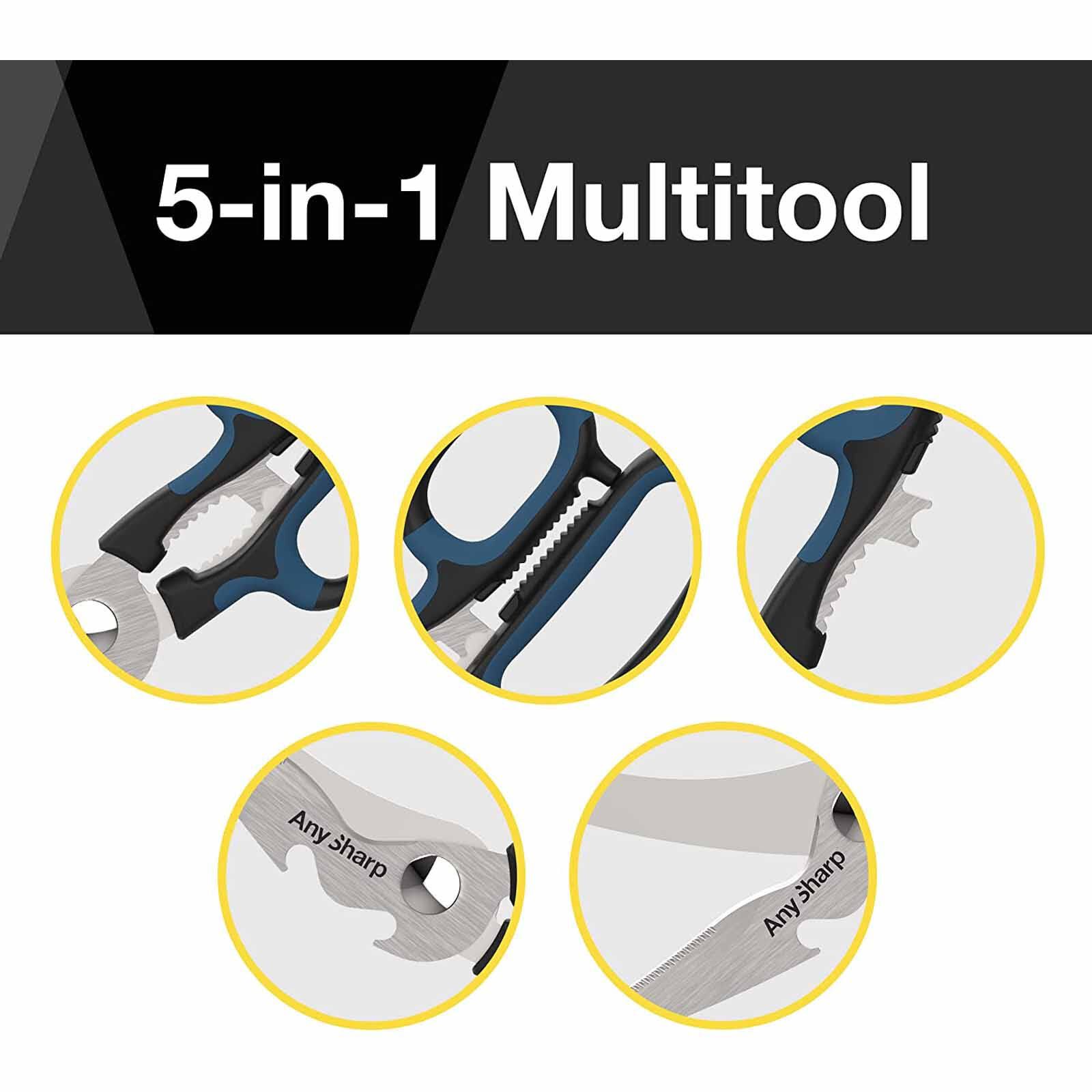 ANYSHARP 5 In 1 Multi-function Scissor Smart Sizzors IJWSIZZ-image 4