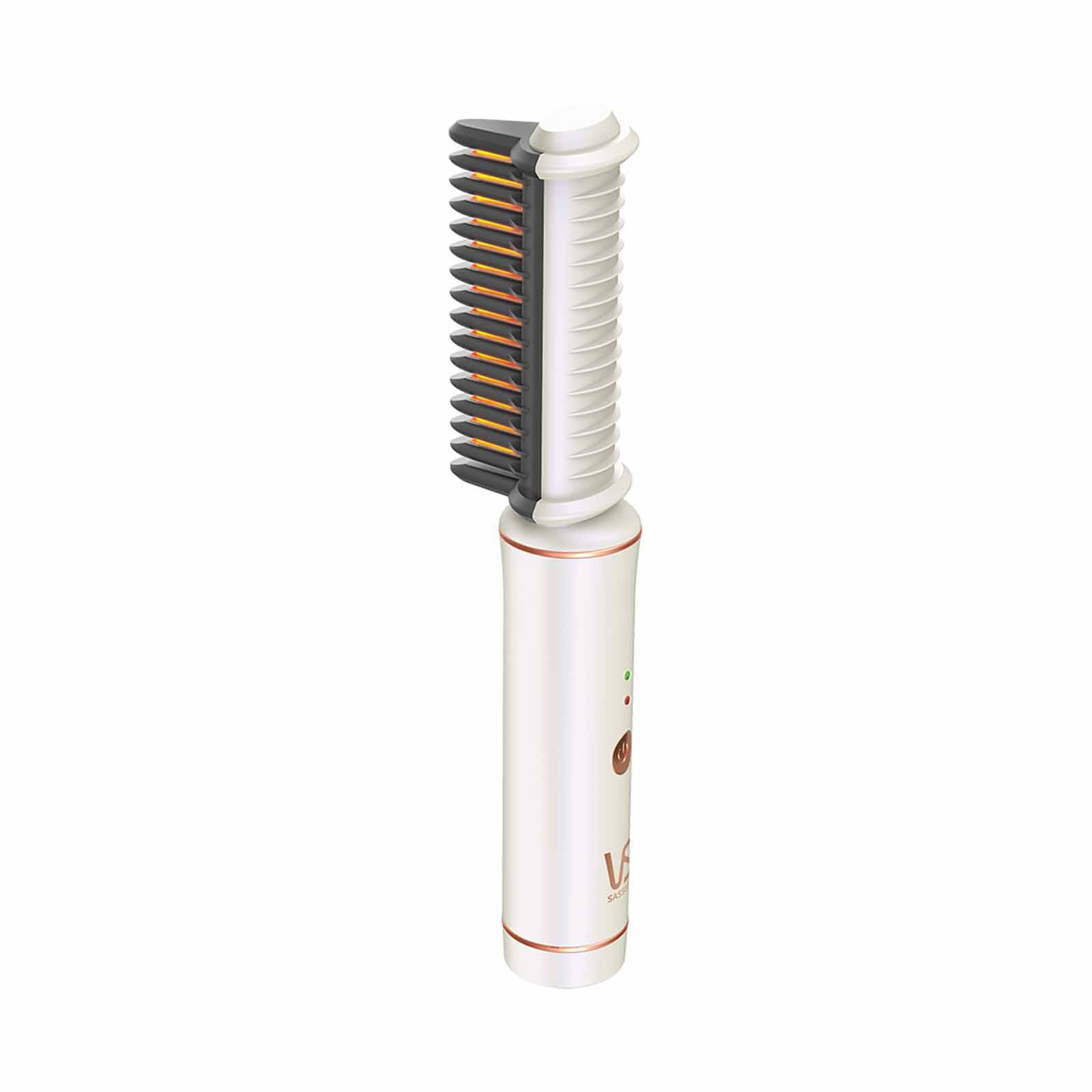 VS Rechargeable Hot Brush - White VSU-0210WH-image 1