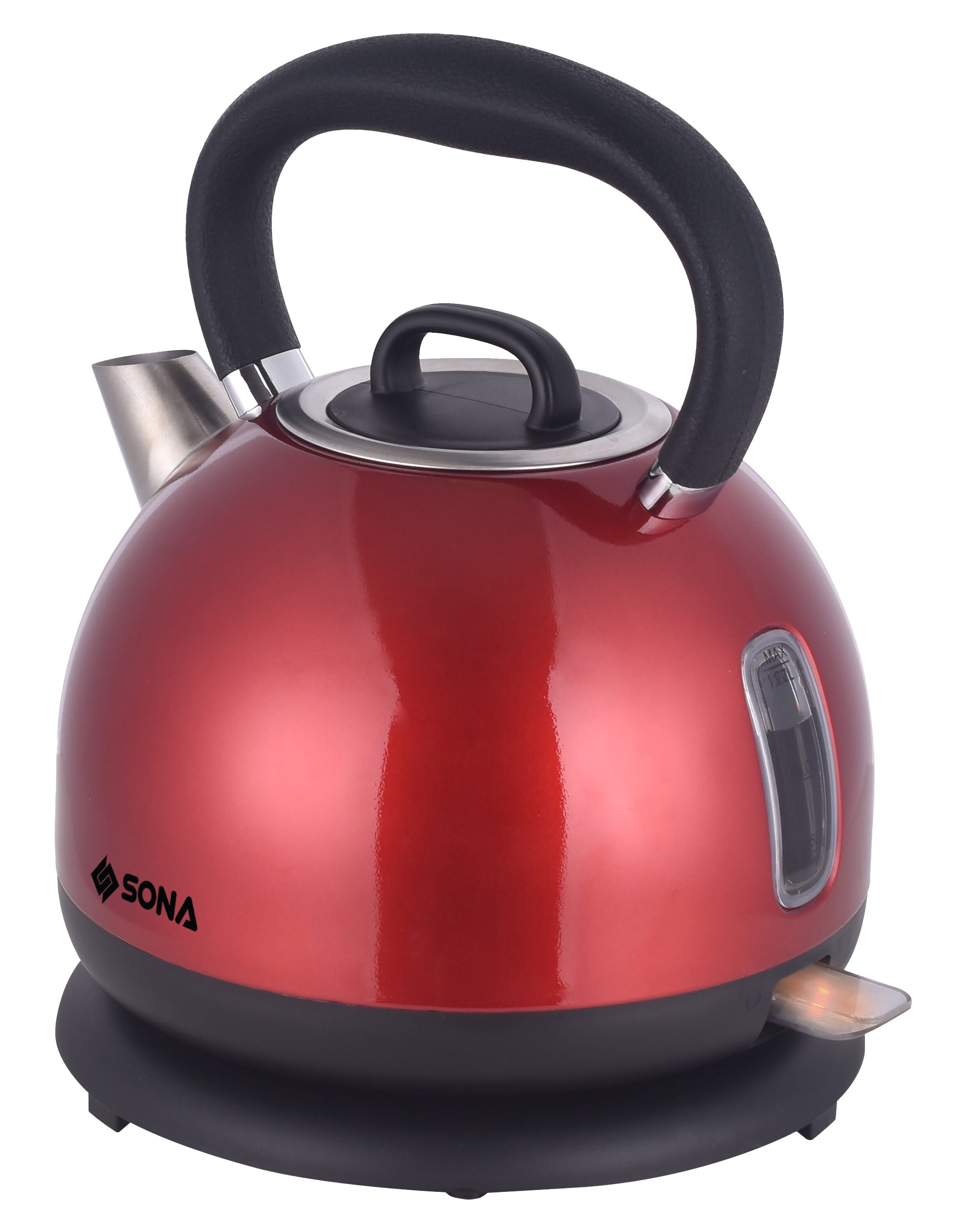 SONA Kettle (1.7l) - Stainless Steel Red SSK5099-image 2