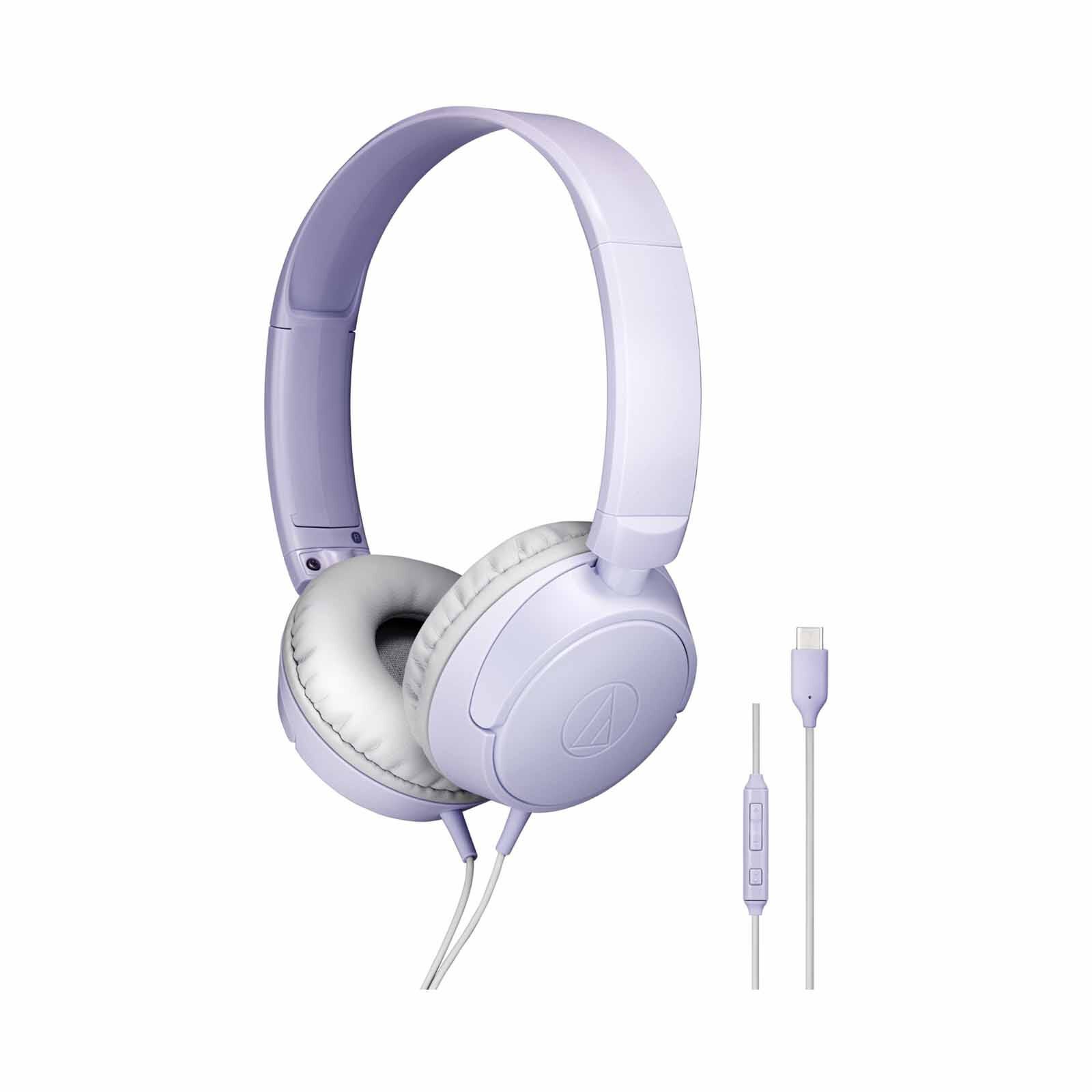AUDIO TECH Usb Type-c Headphones (light Violet) ATH-S120C LV