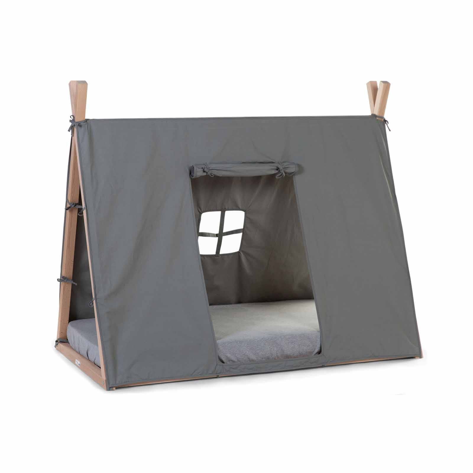 CHILDHOME Grey - 70x140 Cm (online) TIPI BED COVER-image 2