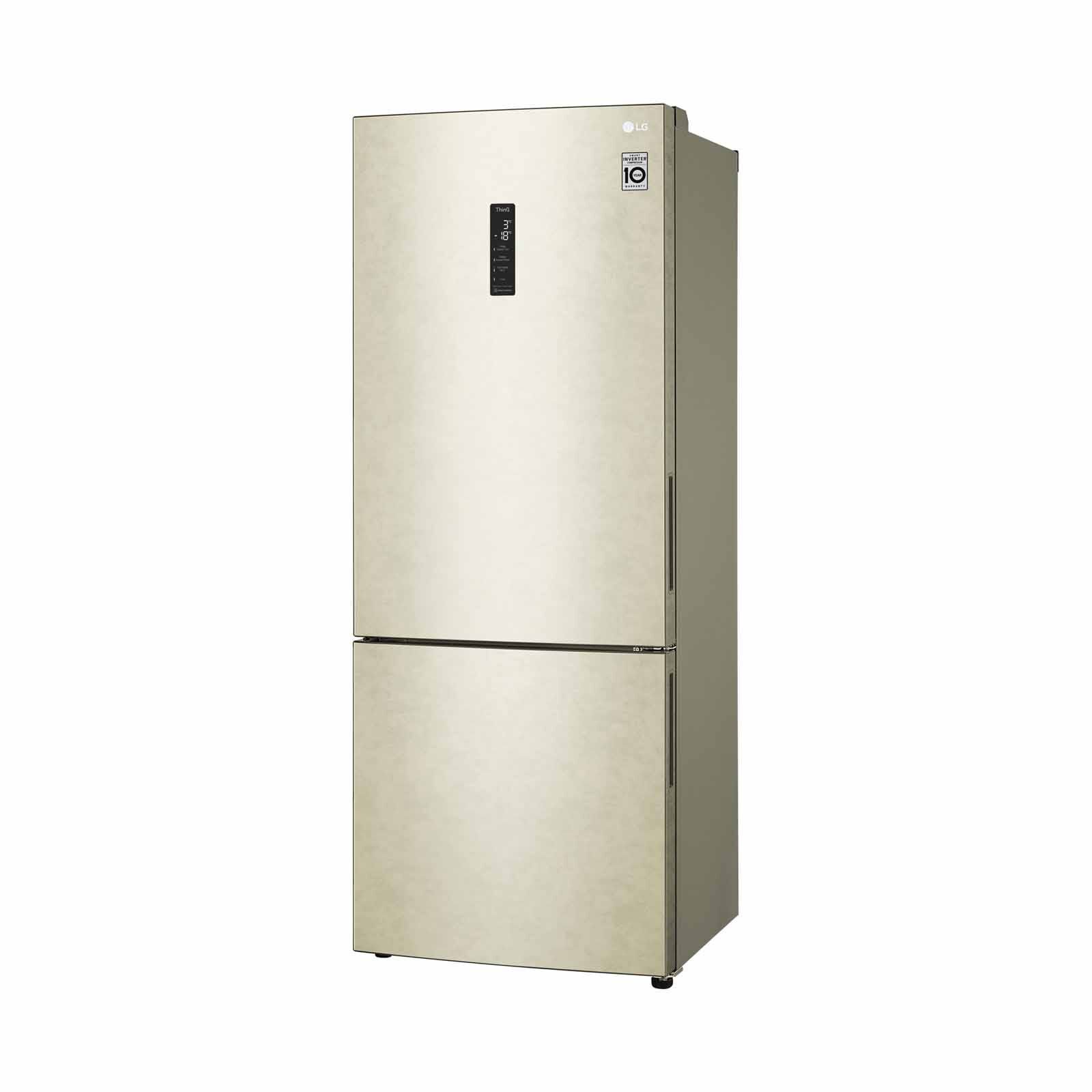 LG Bottom Mount Frezzer Fridge-beige (462l) GB-B4624SE-image 3