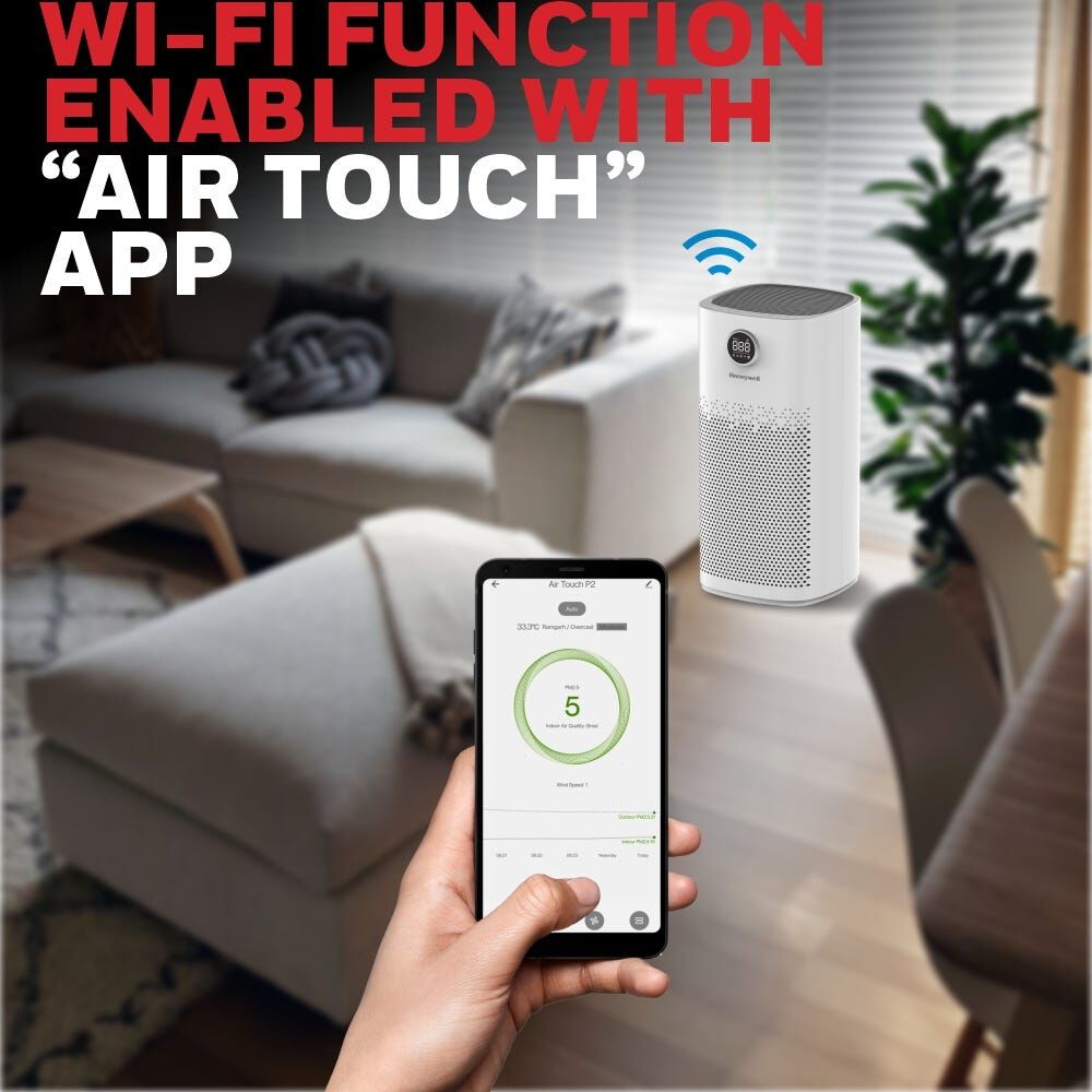 HONEYWELL Air Touch P2 Indoor Air Purifier HC000022/AP/P2/UK-image 6