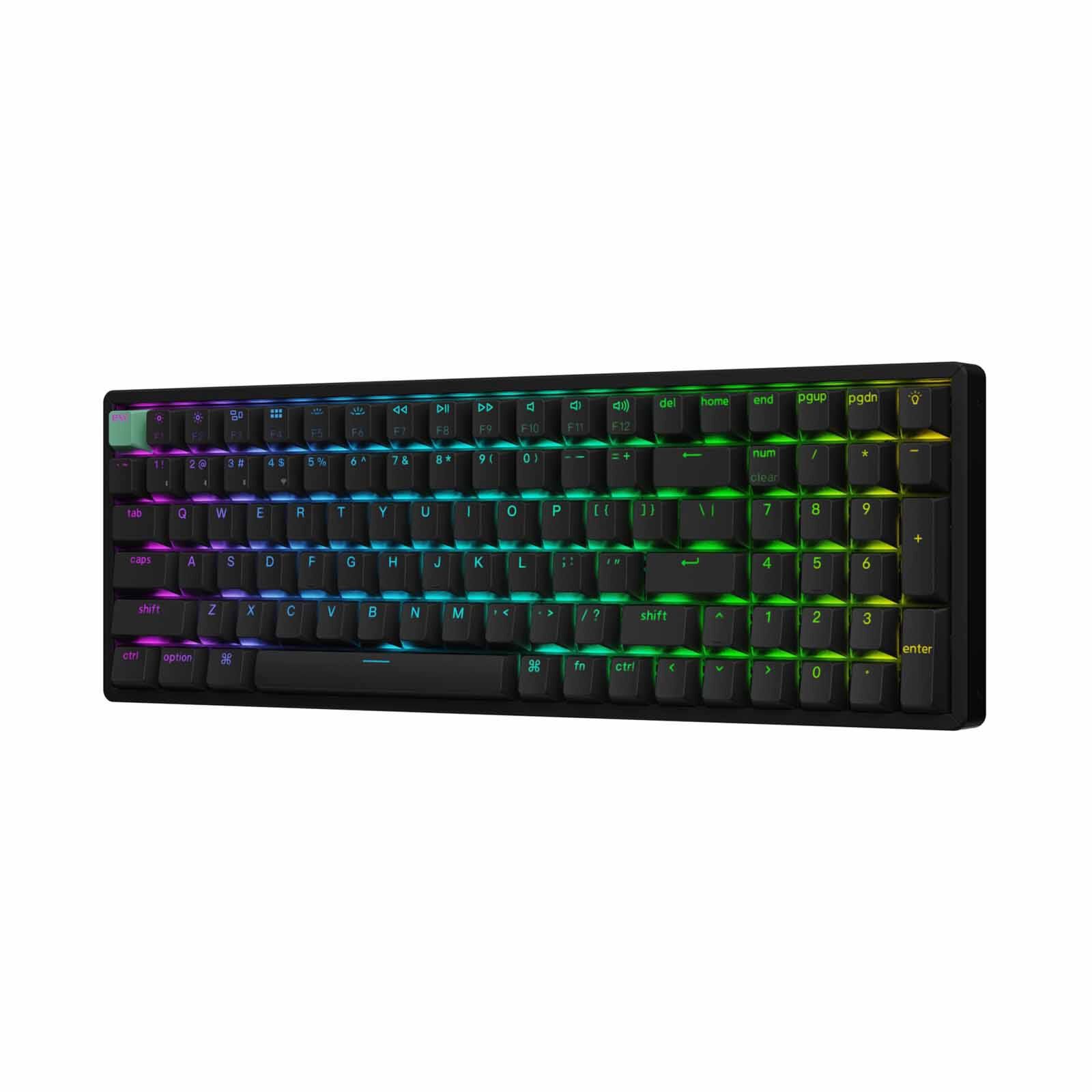 KEYCHRON K4 He Wireless Magnetic Switch Custom Keyboard, 96% 104 Key, Black Full Assembled, Rgb, Hot-swap, Ha KYCN-K4H-J1-image 7